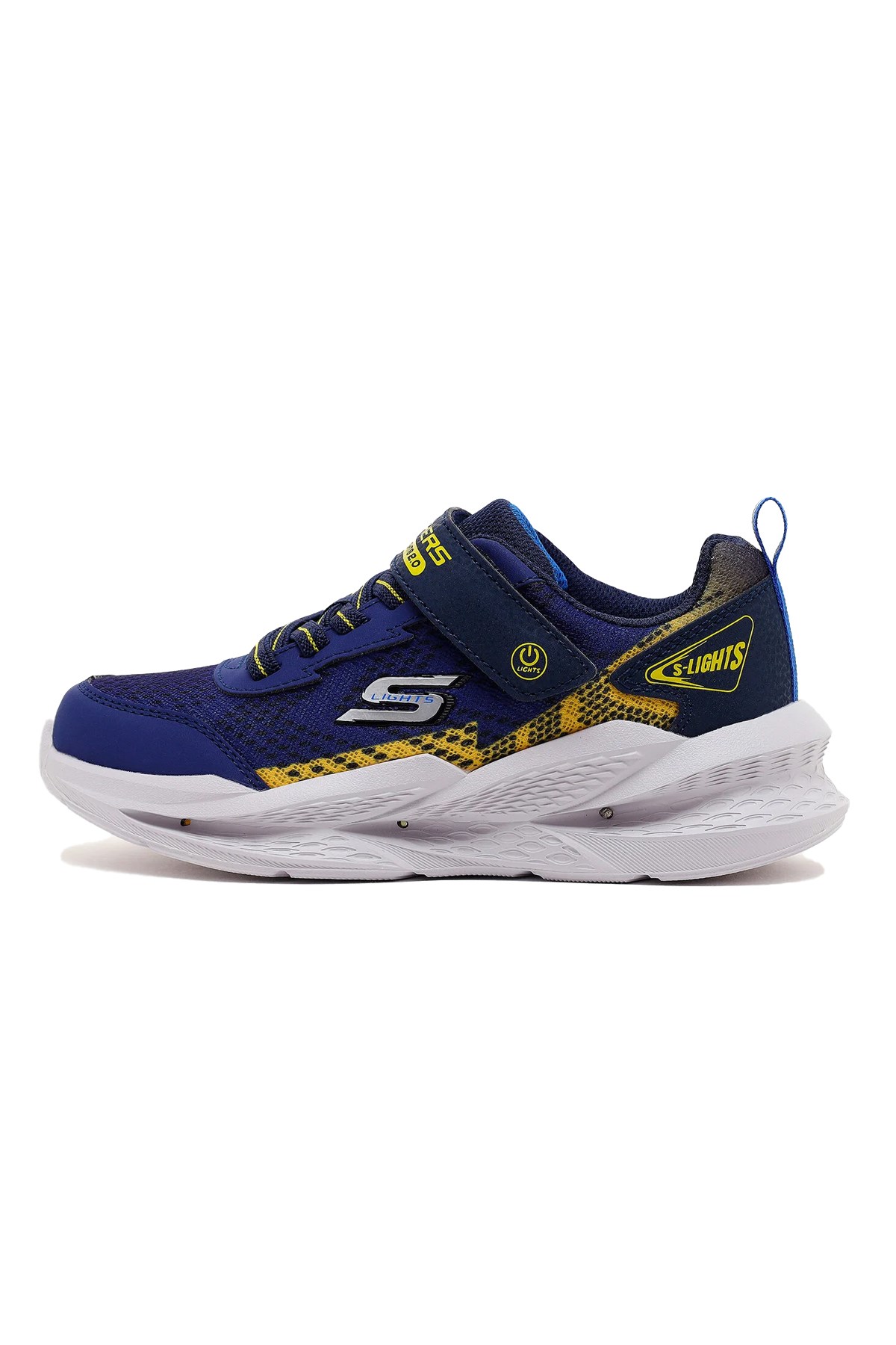 Skechers Meteor-Lights 2.0 Çocuk Spor Ayakkabı 401490L NVYL Lacivert