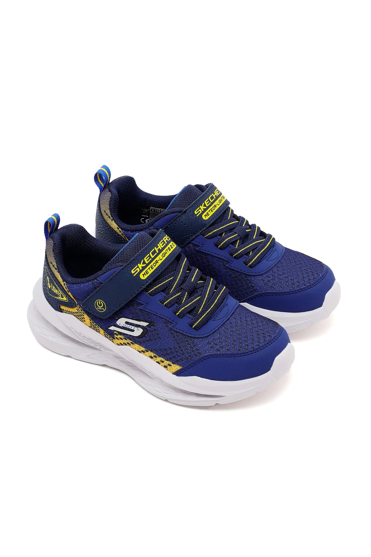 Skechers Meteor-Lights 2.0 Çocuk Spor Ayakkabı 401490L NVYL Lacivert