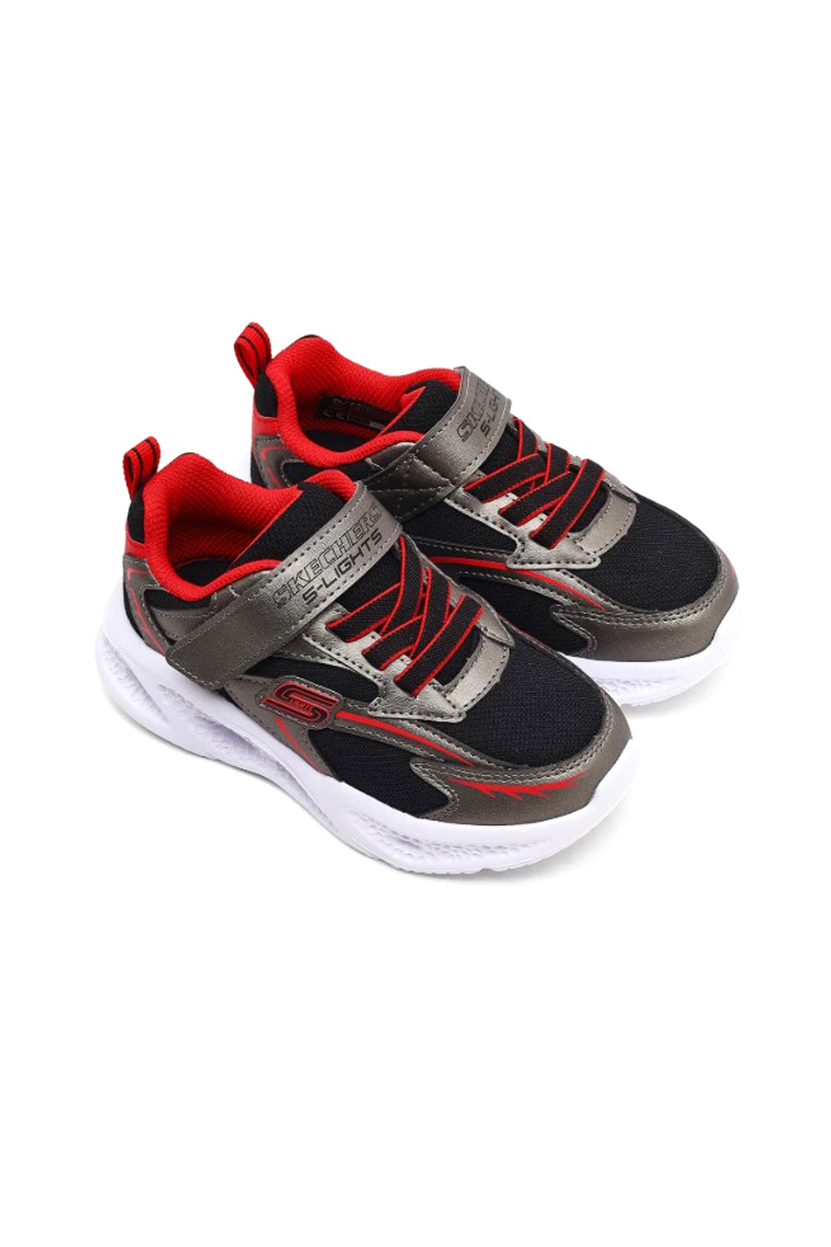 Skechers Meteor-Lights Bebek Spor Ayakkabı 401497N GURD Gri
