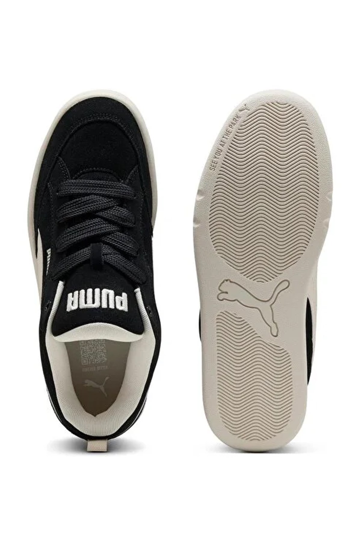Puma Park Lifestyle Raw Unisex Spor Ayakkabı Siyah