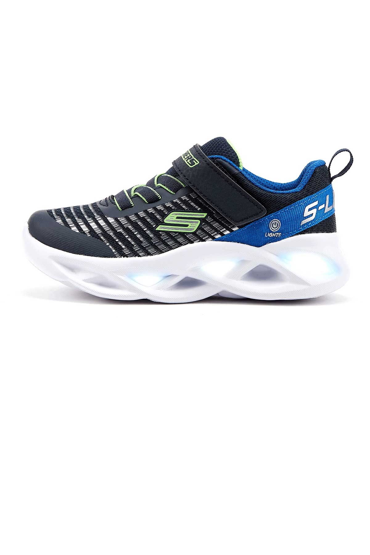 Skechers Twisty Brights-Novlo Çocuk Spor Ayakkabı 401650N NVBL Siyah