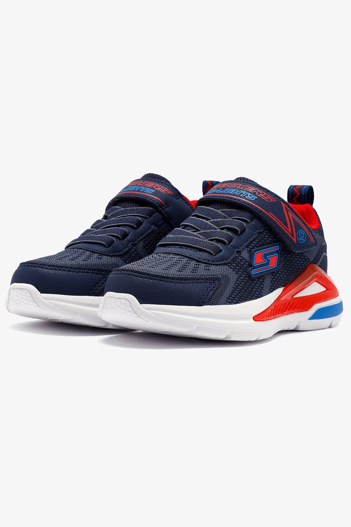 Skechers Tri-Namics Çocuk Spor Ayakkabı 401660L NVRD Lacivert