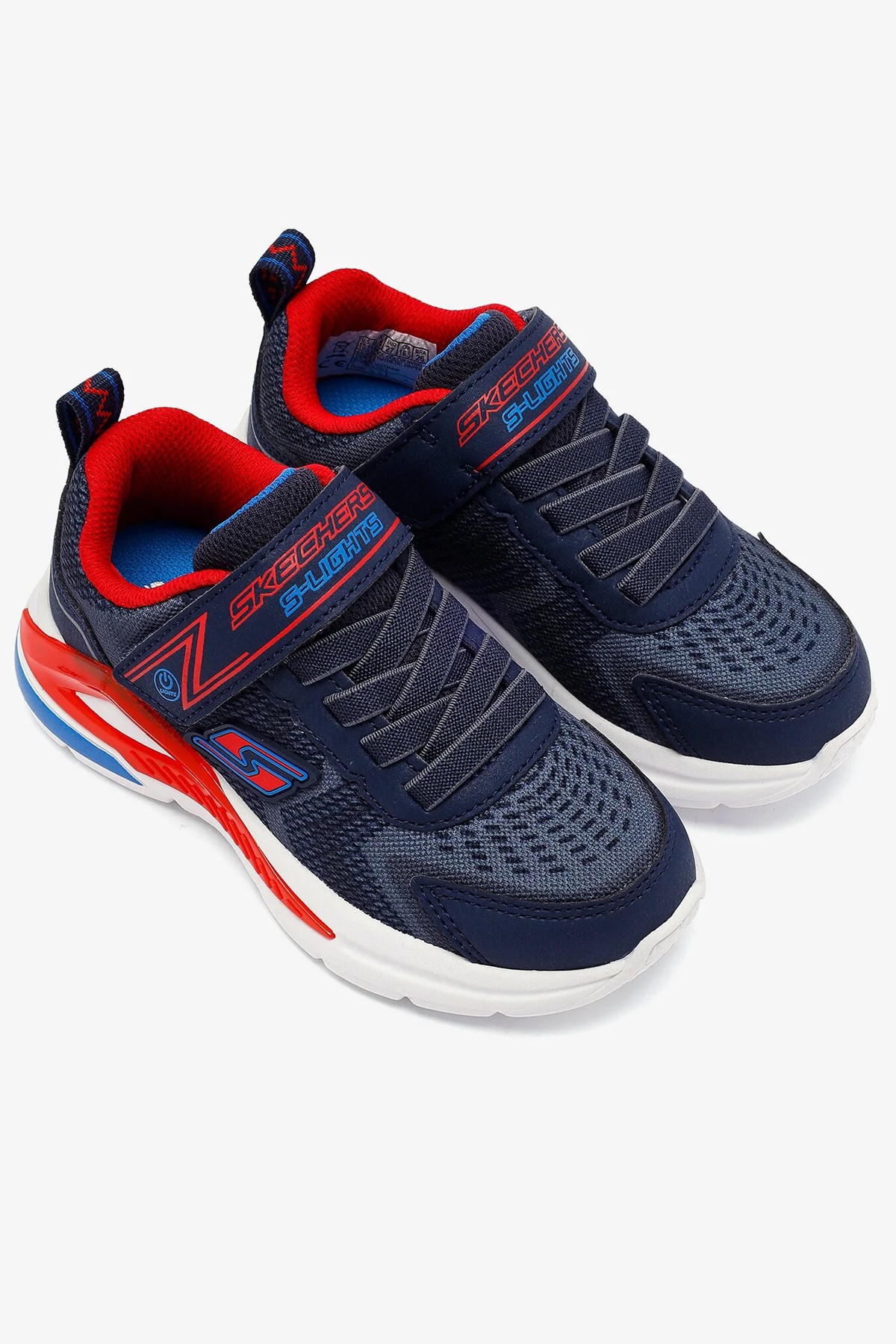 Skechers Tri-Namics Çocuk Spor Ayakkabı 401660L NVRD Lacivert