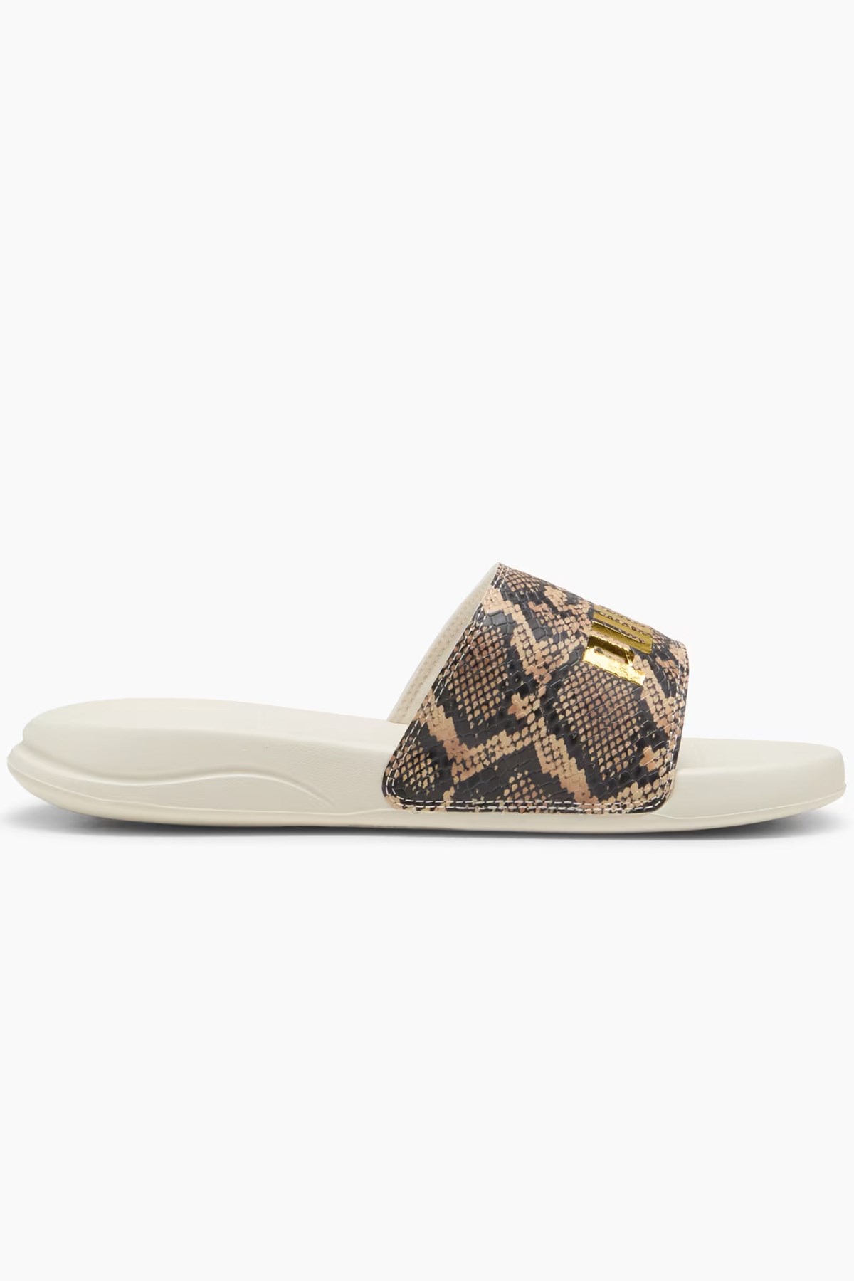 Puma Popcat 20 Snake Chic Kadın Spor Terlik 40170602 Bej