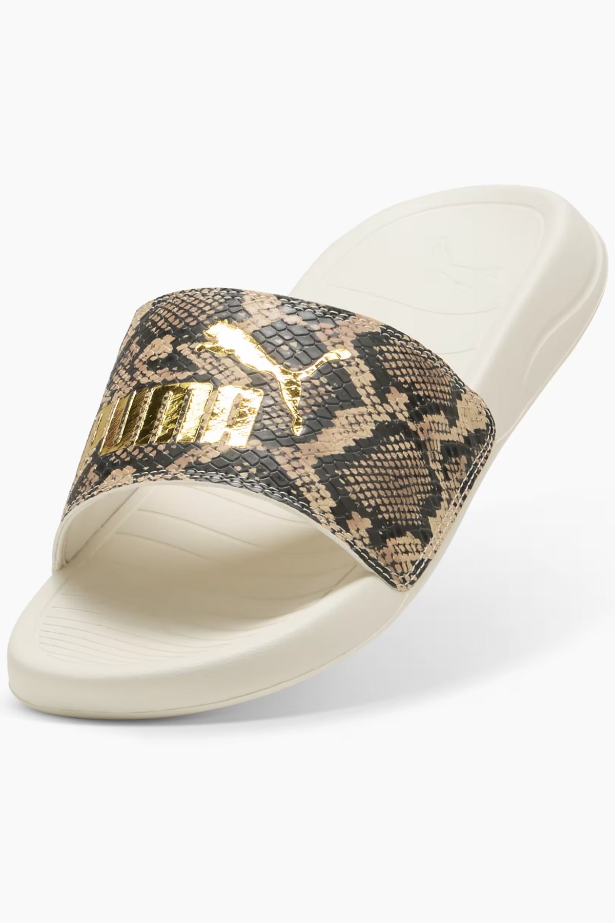 Puma Popcat 20 Snake Chic Kadın Spor Terlik 40170602 Bej
