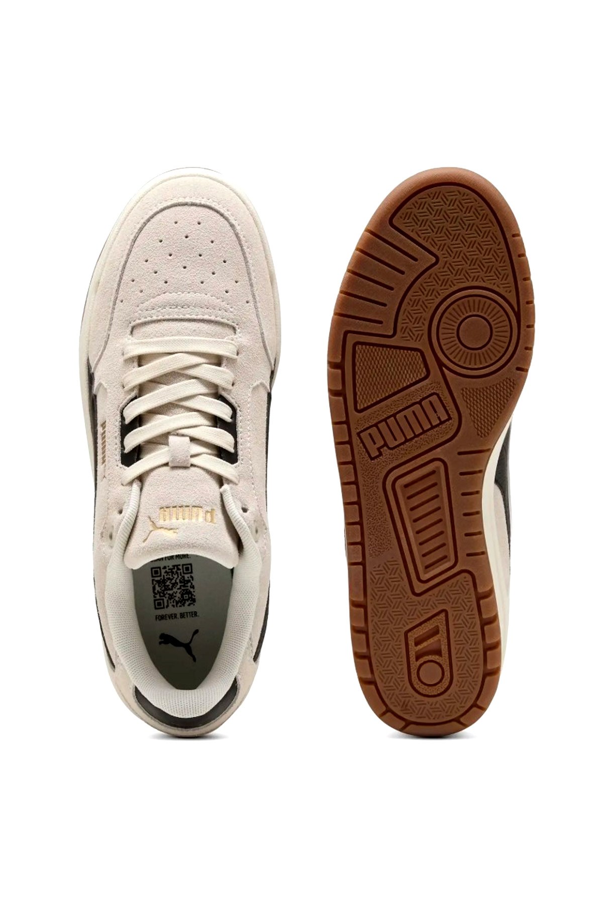 Puma Shuffle Downtown Sd Unisex Spor Ayakkabı 40259701 Bej