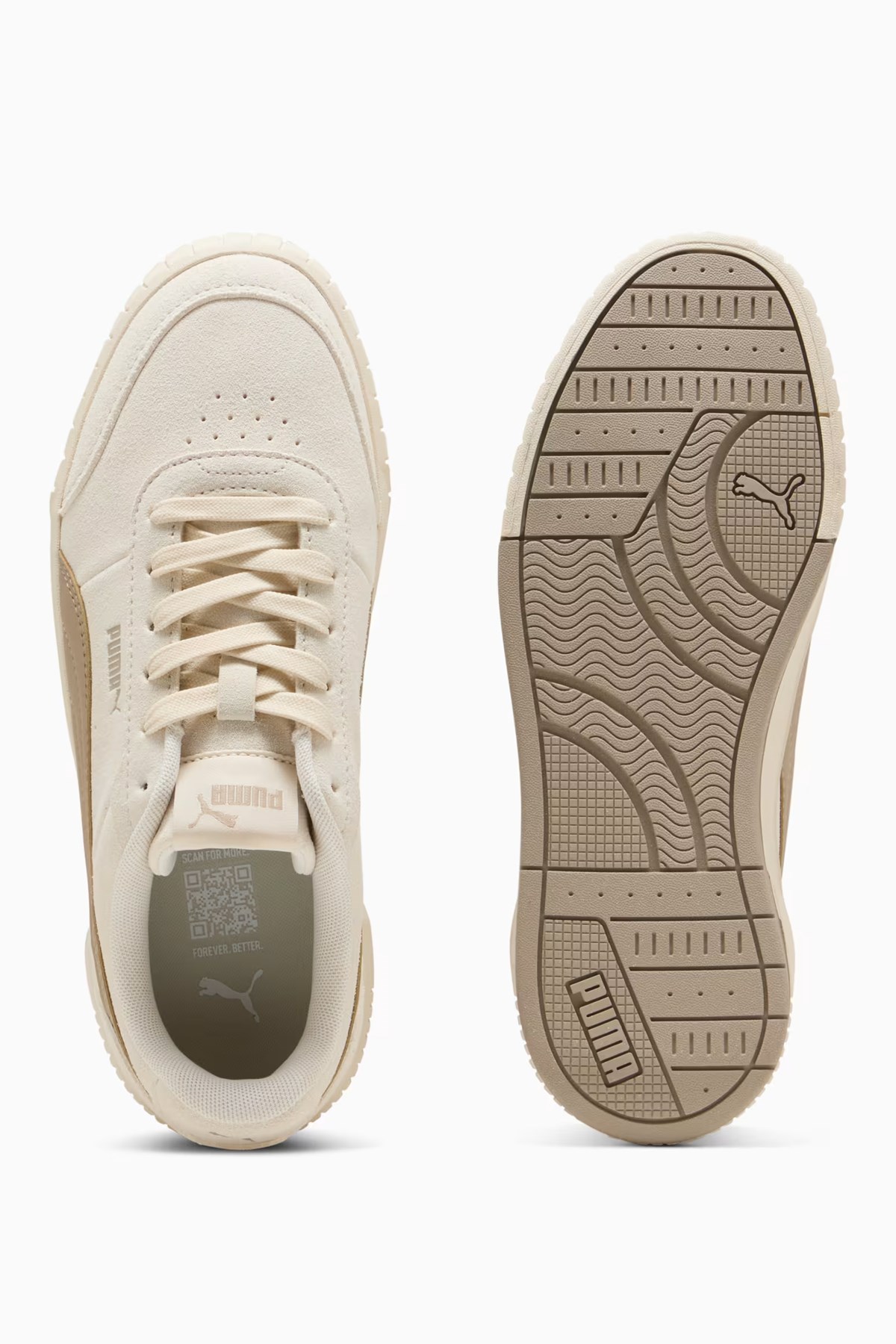 Puma Carina Mia Sd Kadın Spor Ayakkabı Bej