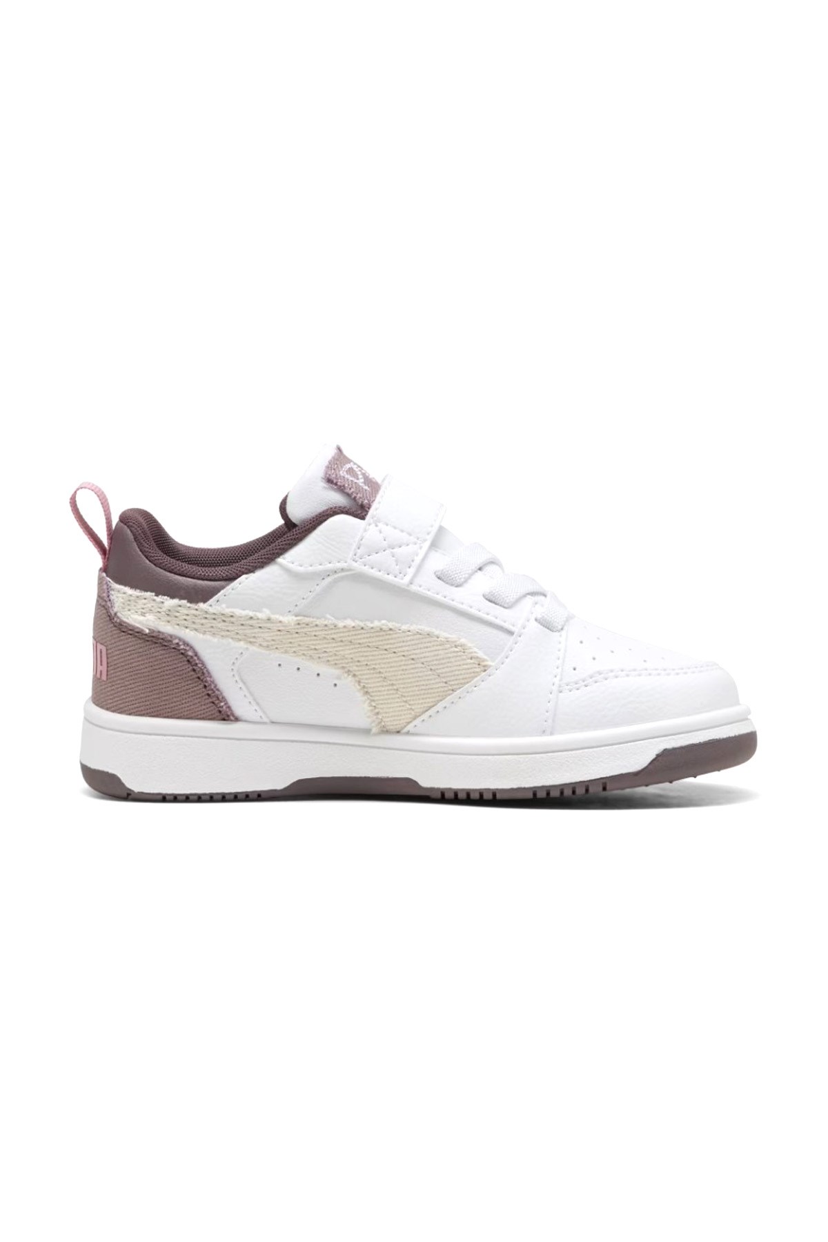 Puma Rebound V6Lomıd90Sac Çocuk Spor Ayakkabı 40277802 Beyaz