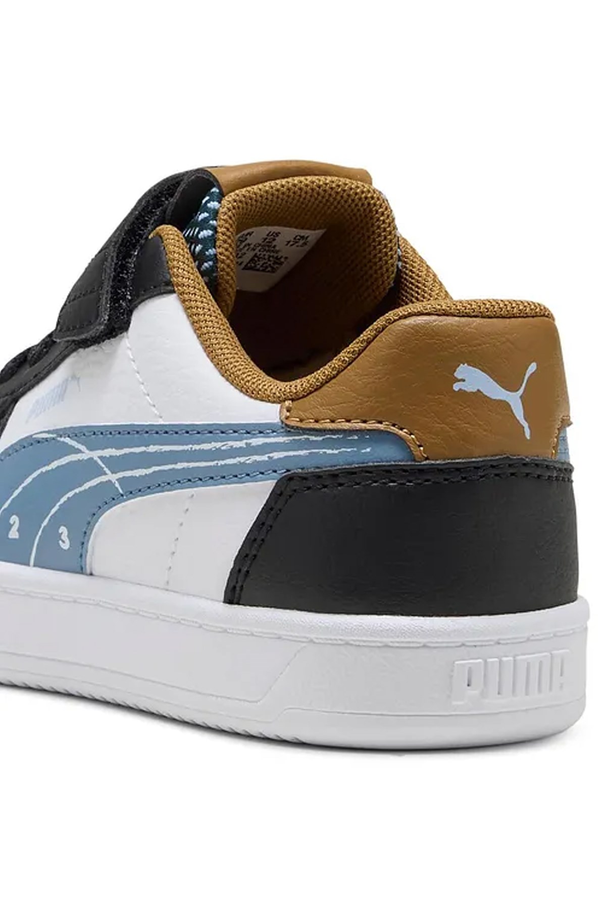 Puma Caven 2.0 Run Fun Ac Çocuk Spor Ayakkabı Siyah