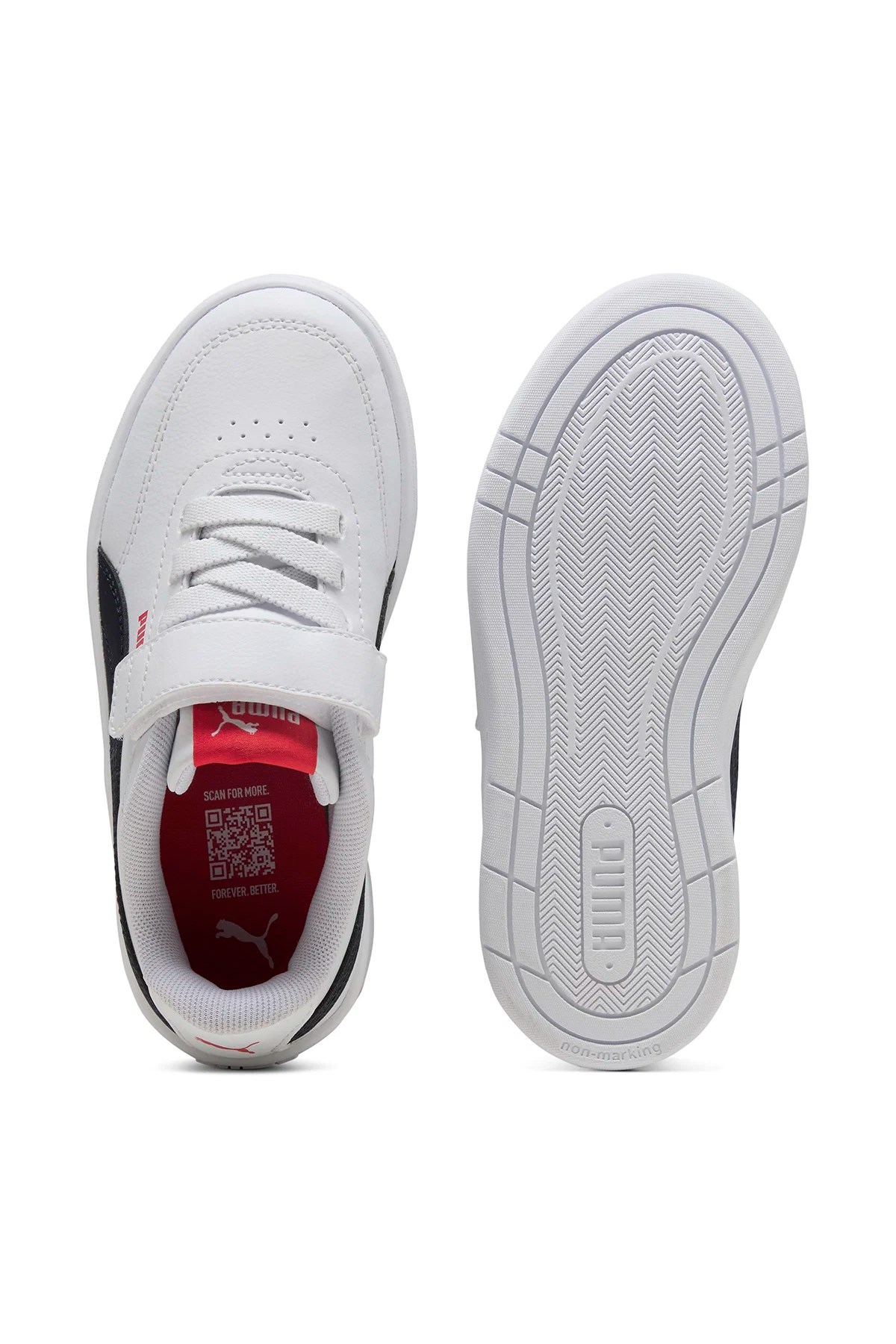 Puma Court Classic Çocuk Spor Ayakkabı 40375110 Beyaz
