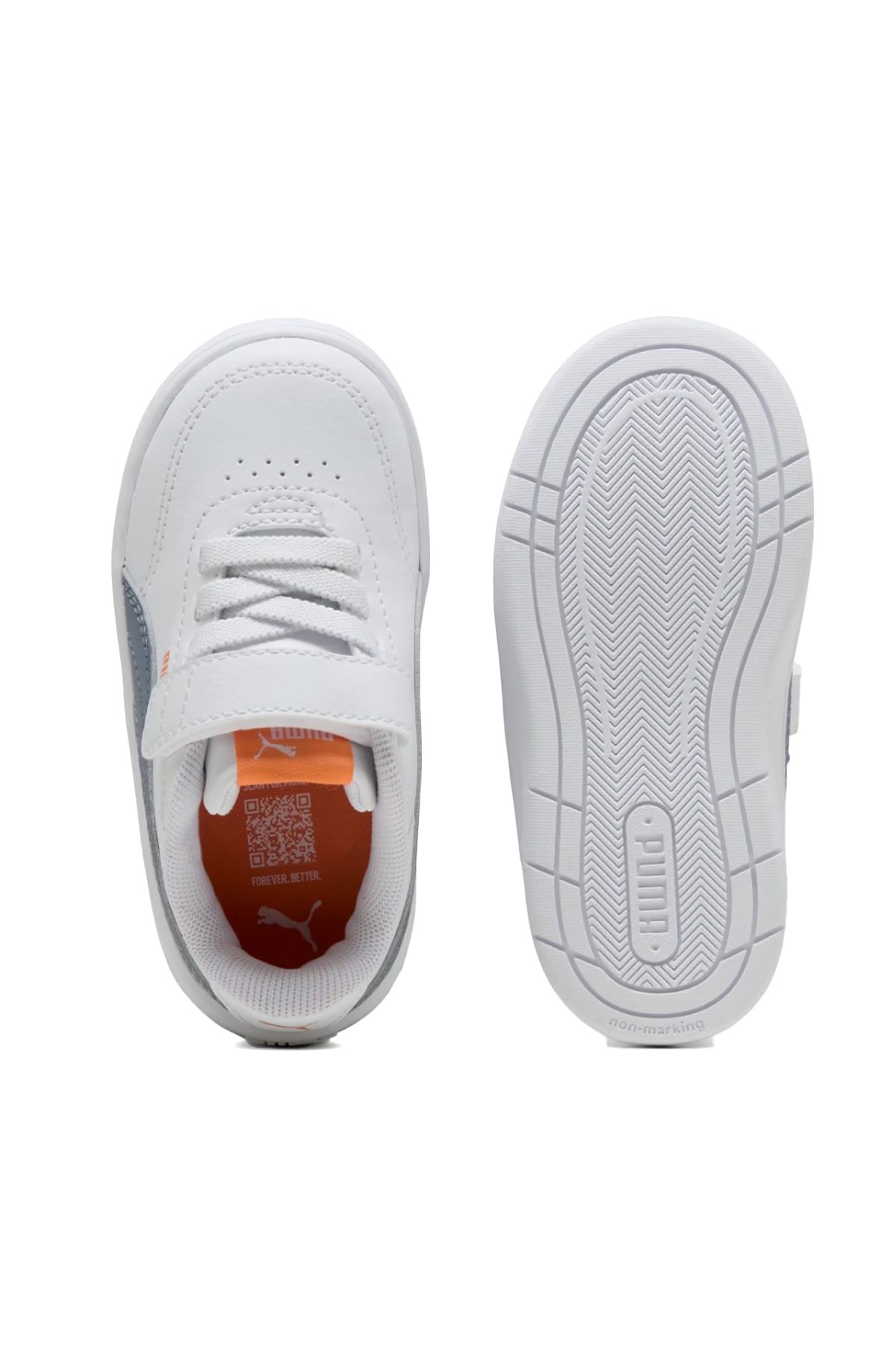 Puma Court Classic Çocuk Spor Ayakkabı 40375111 Beyaz