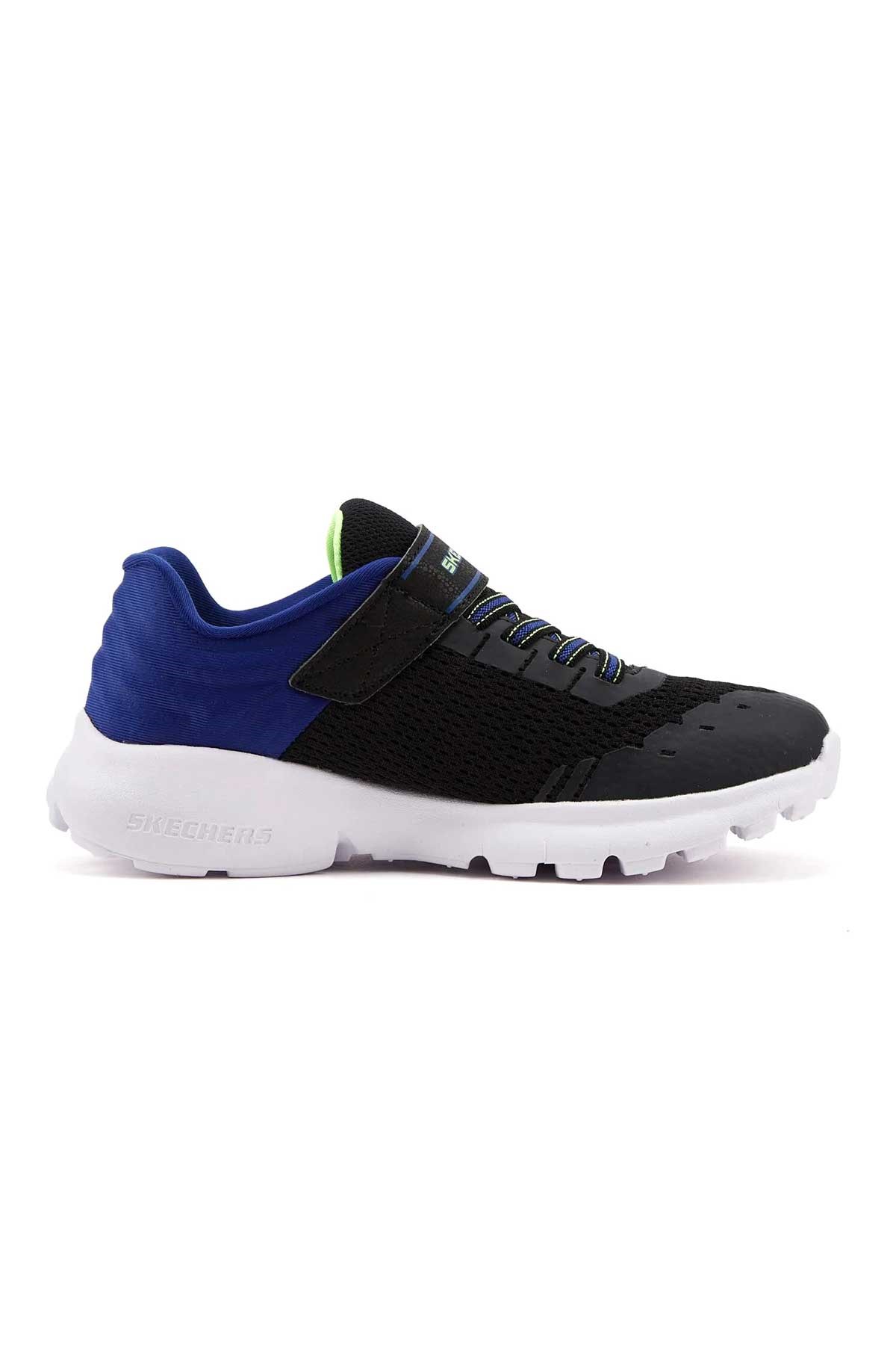 Skechers Razor Flex-Mezder Çocuk Spor Ayakkabı 403781L BKRY Siyah