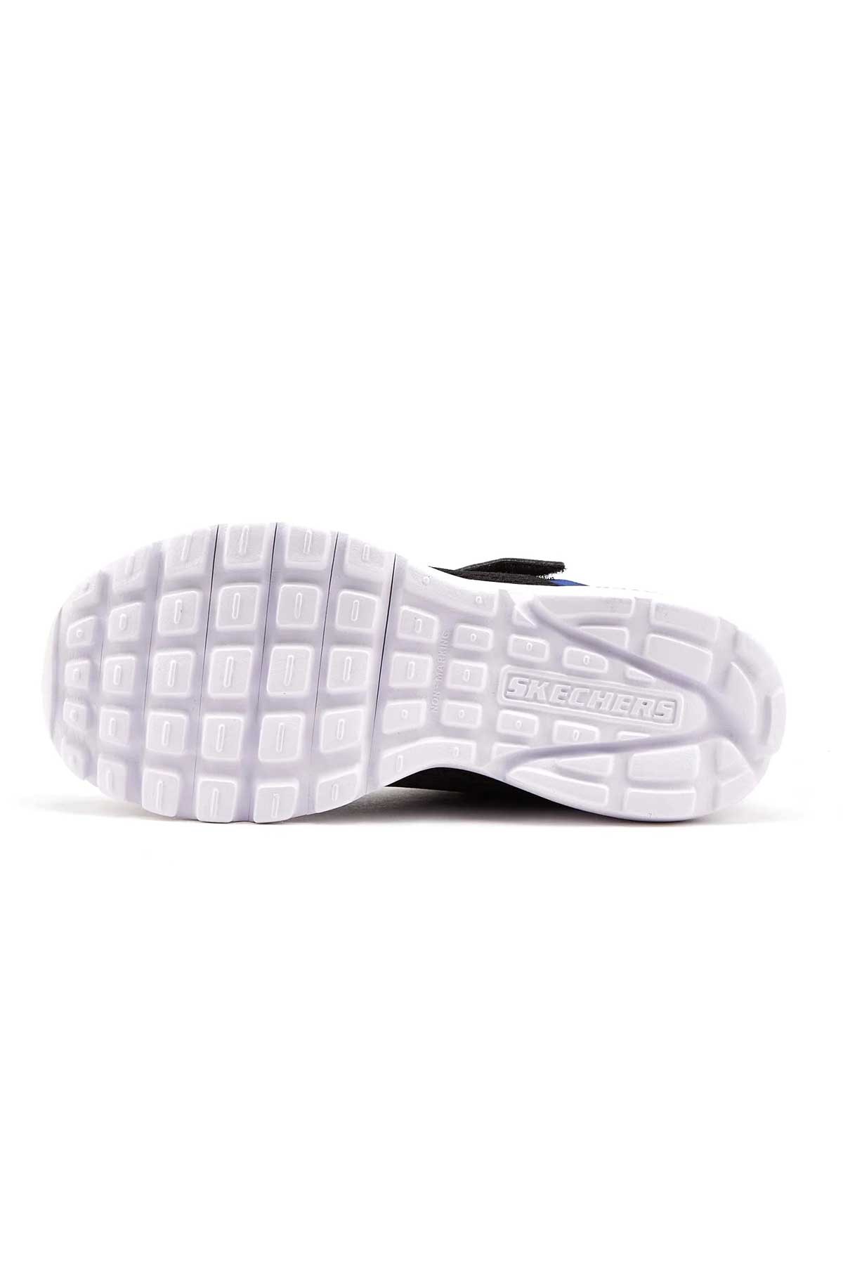 Skechers Razor Flex-Mezder Çocuk Spor Ayakkabı 403781L BKRY Siyah