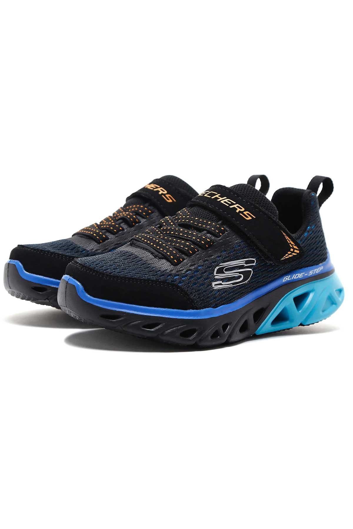 Skechers Glide-Step Sport Çocuk Spor Ayakkabı 403801L BKBL Siyah
