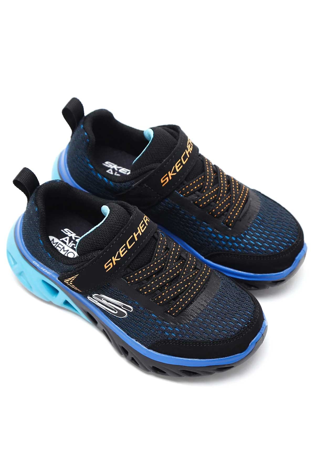 Skechers Glide-Step Sport Çocuk Spor Ayakkabı 403801L BKBL Siyah