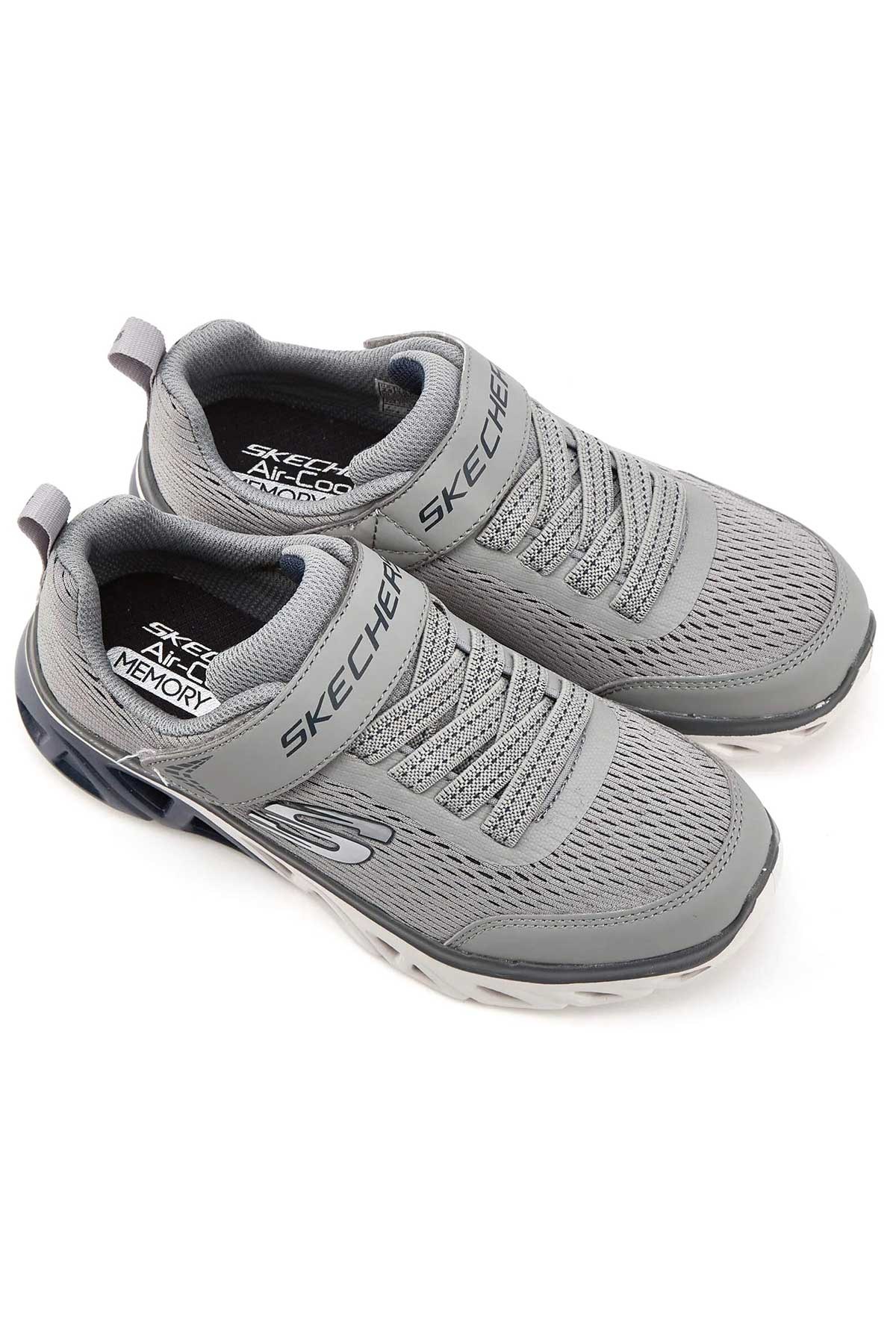 Skechers Glide-Step Sport Çocuk Spor Ayakkabı 403801L GYNV Gri