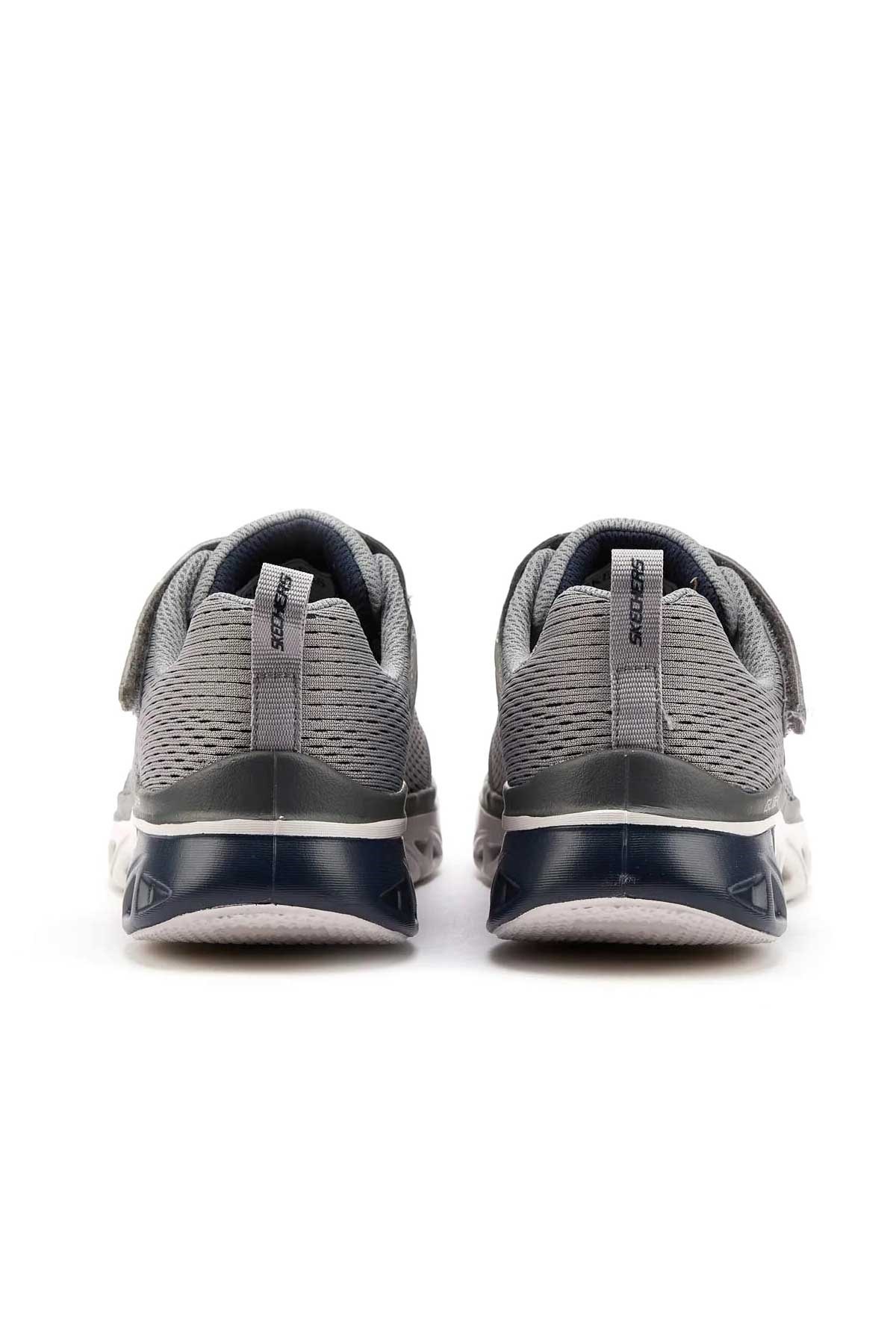 Skechers Glide-Step Sport Çocuk Spor Ayakkabı 403801L GYNV Gri