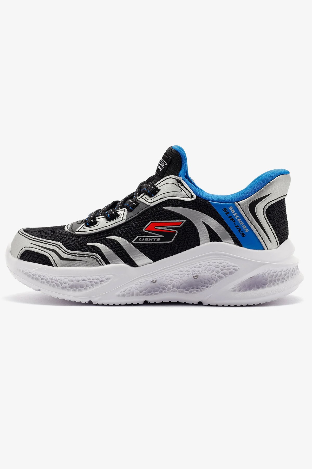 Skechers Meteor Işıklı Çocuk Spor Ayakkabı Gri
