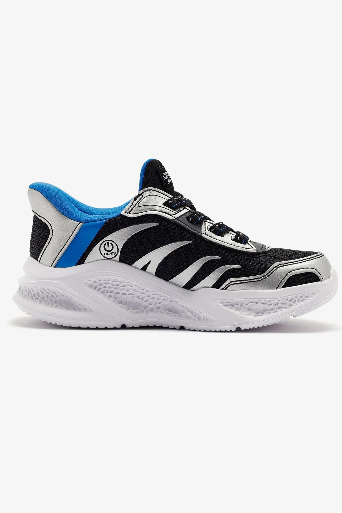 Skechers Meteor Işıklı Çocuk Spor Ayakkabı Gri