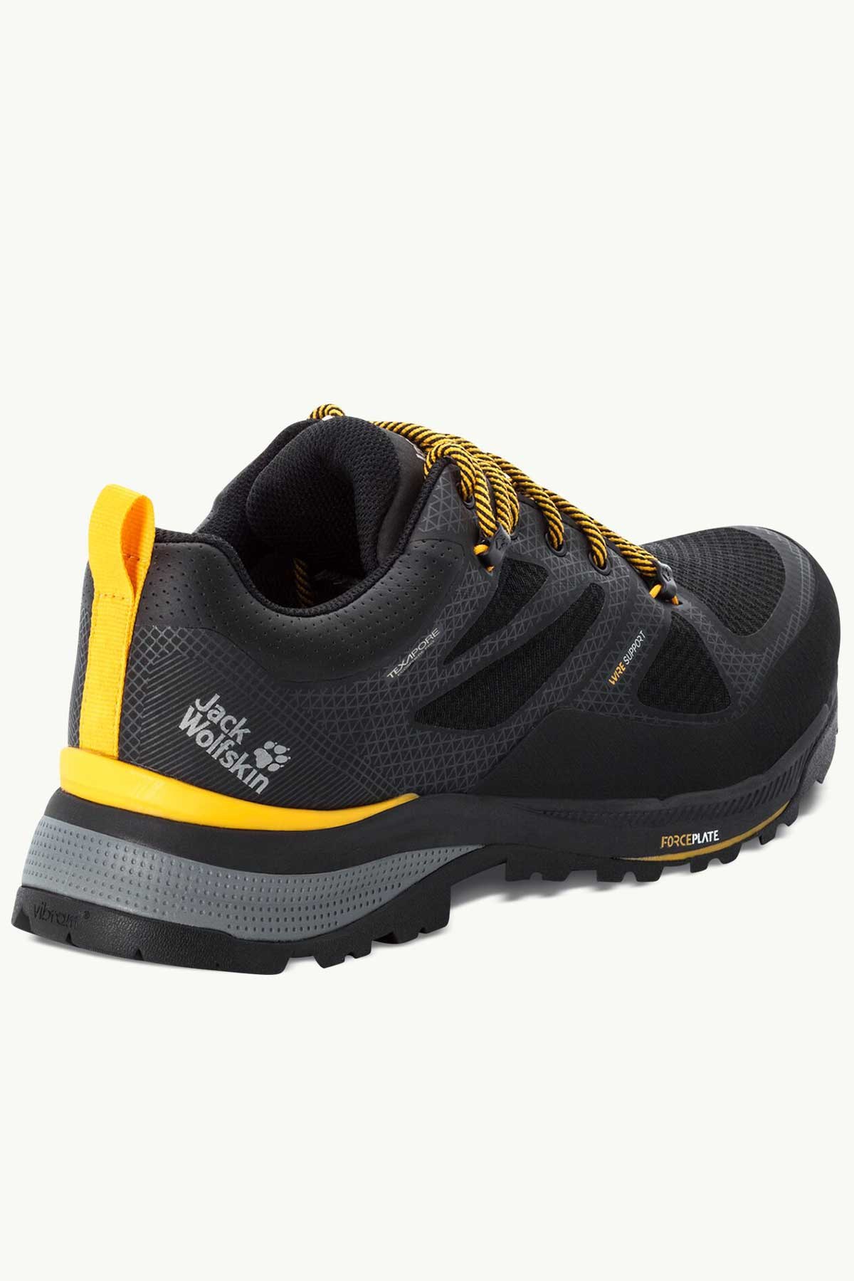 Jack Wolfskin Force Texapore Erkek Outdoor Ayakkabı 4038843-6055 Siyah