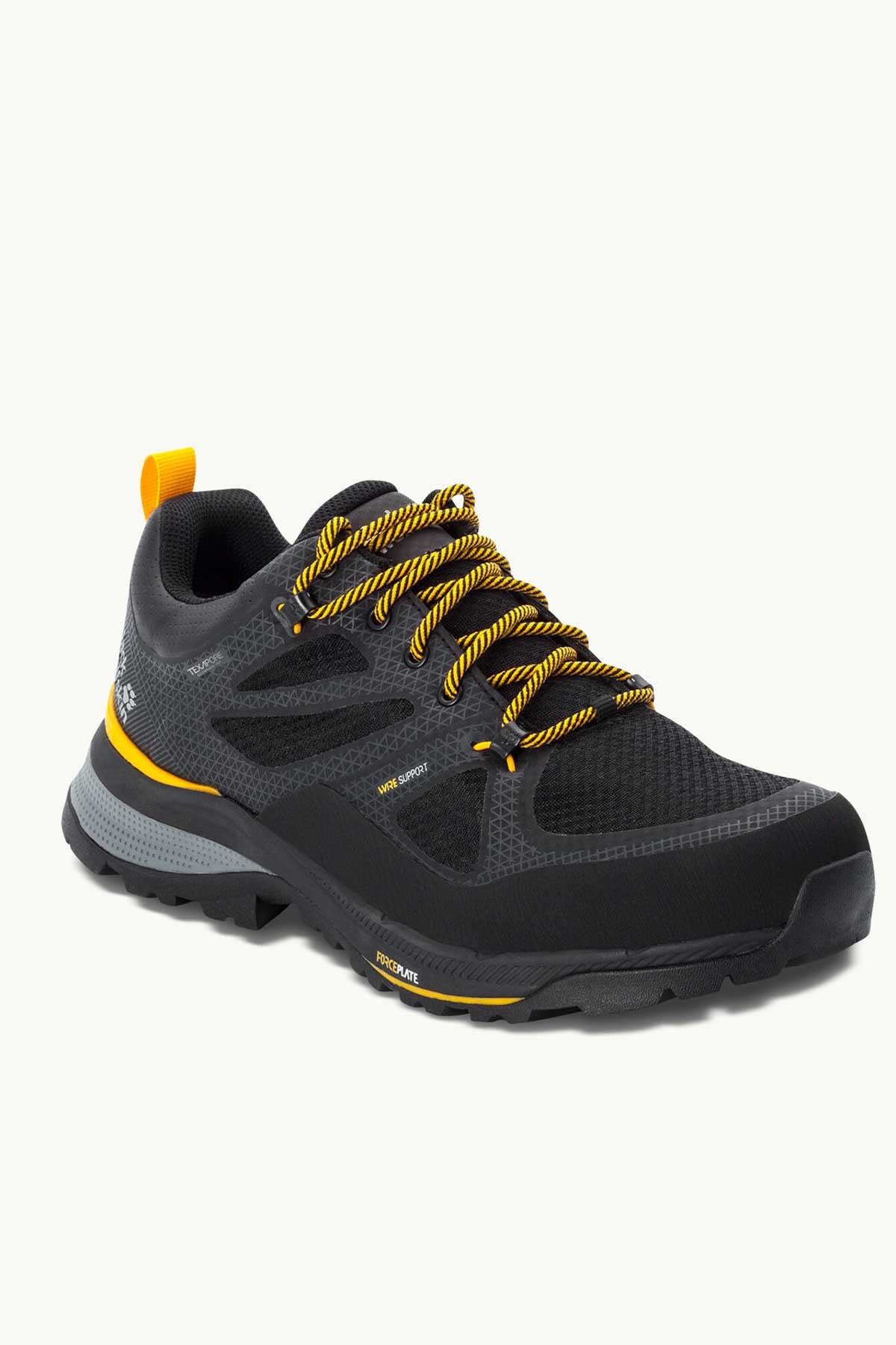 Jack Wolfskin Force Texapore Erkek Outdoor Ayakkabı 4038843-6055 Siyah