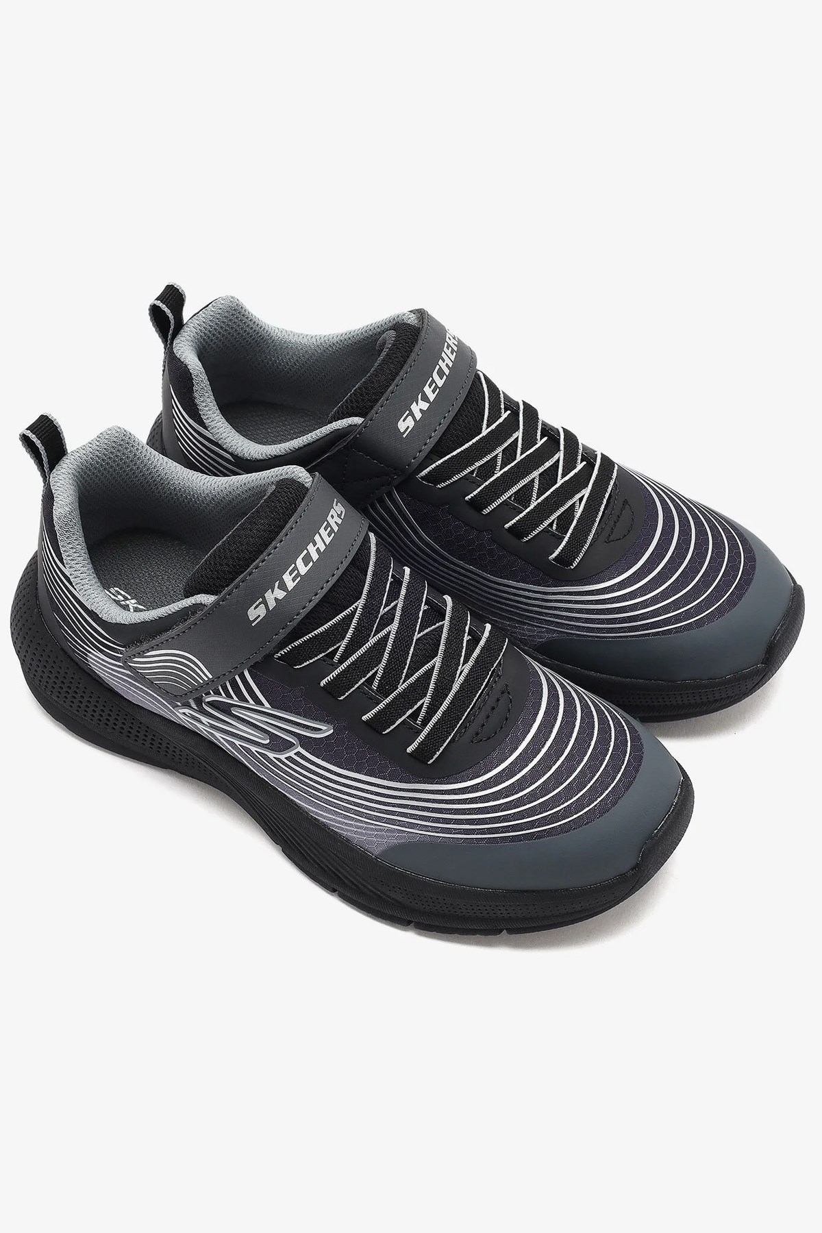 Skechers Microspec Advance Çocuk Spor Ayakkabı 403926L Siyah
