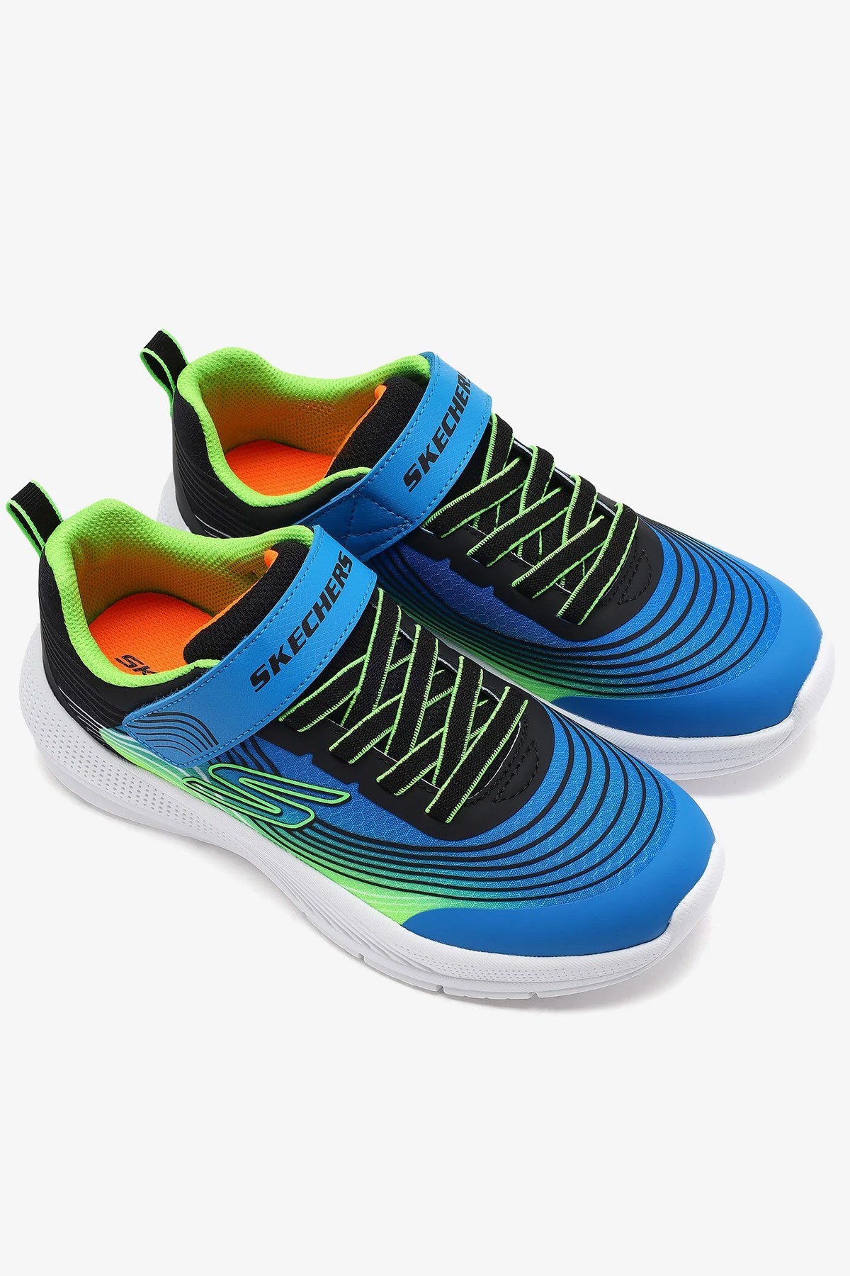 Skechers Microspec Advance Çocuk Spor Ayakkabı 403926L Mavi