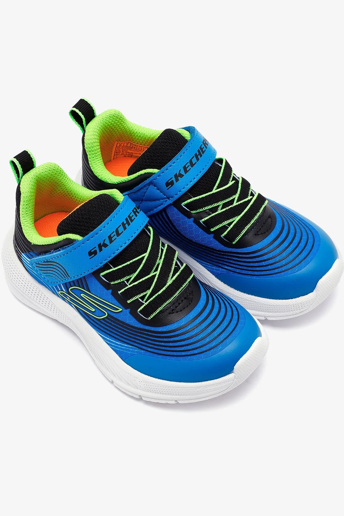 Skechers Microspec Advance Çocuk Spor Ayakkabı 403926N Mavi