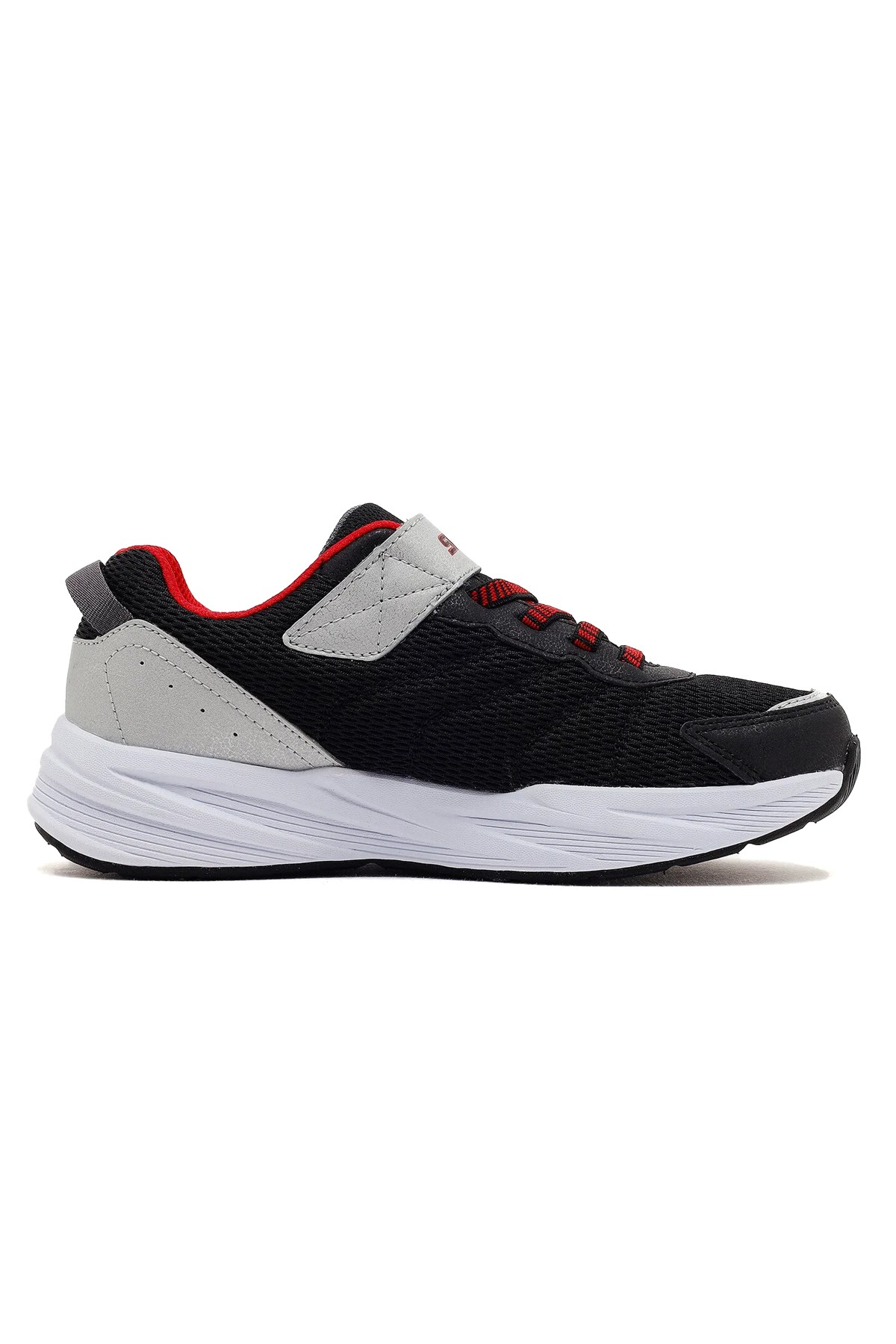 Skechers Microspec Tread Çocuk Spor Ayakkabı 404115L BKSR Siyah