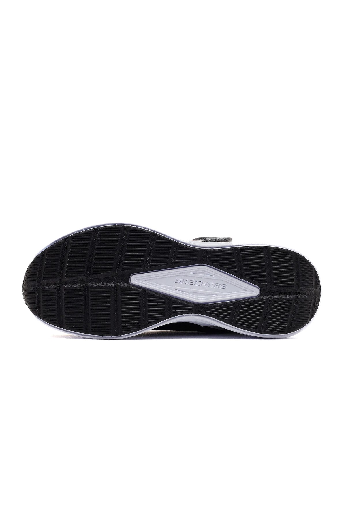 Skechers Microspec Tread Çocuk Spor Ayakkabı 404115L BKSR Siyah