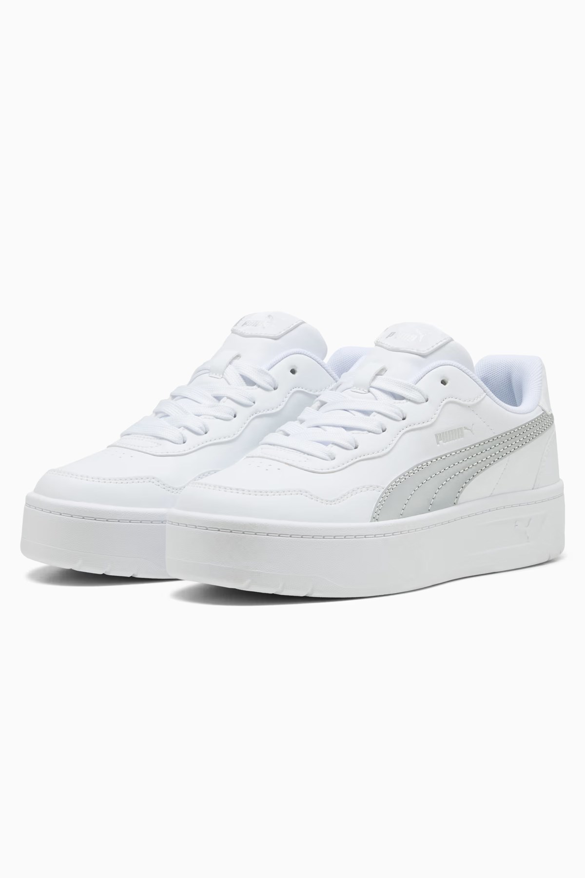 Puma Court Lally Skye Kadın Spor Ayakkabı Beyaz