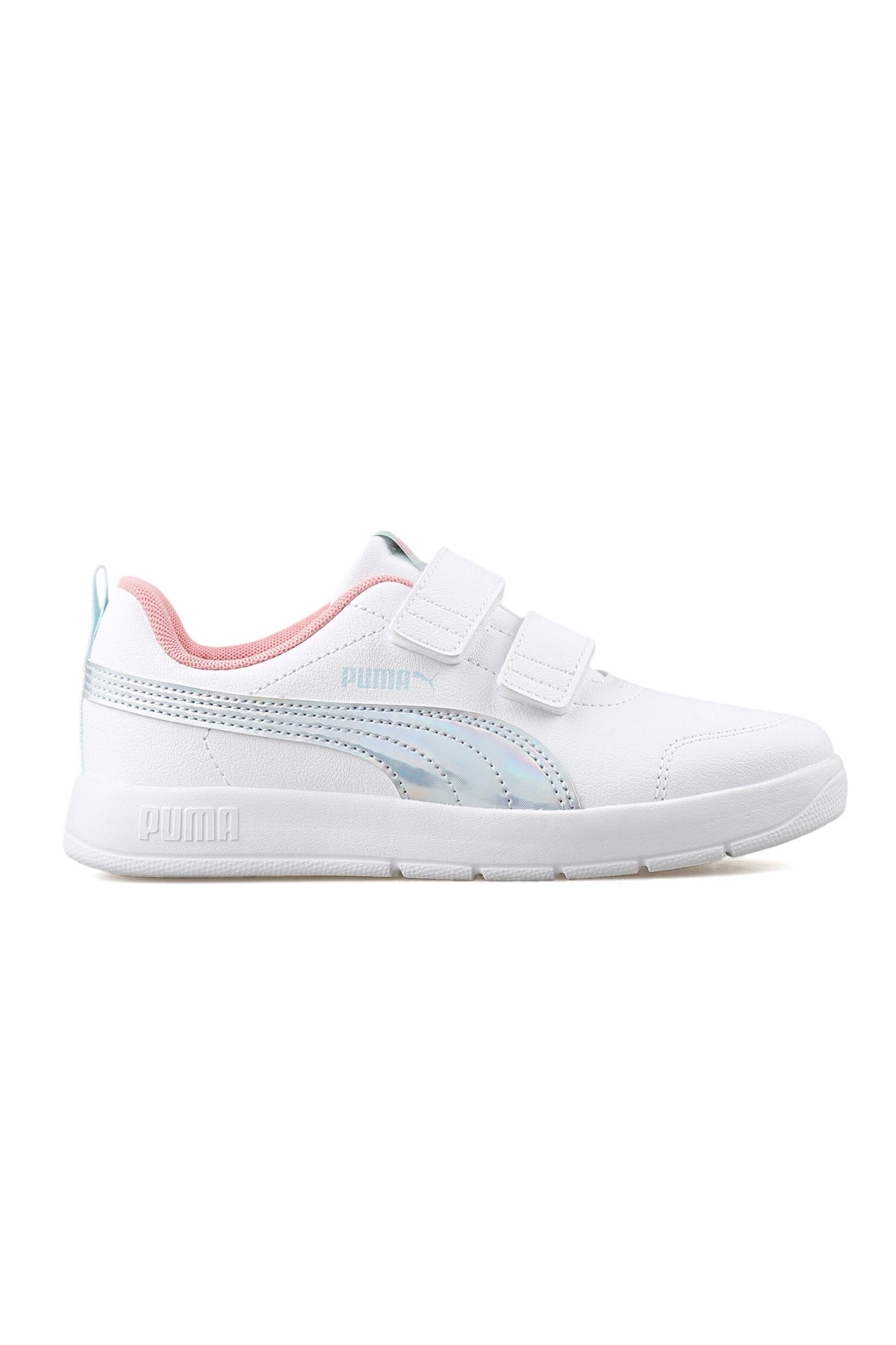 Puma Courtflexv3 Space Belle V Ps Çocuk Spor Ayakkabı 40434501 Beyaz