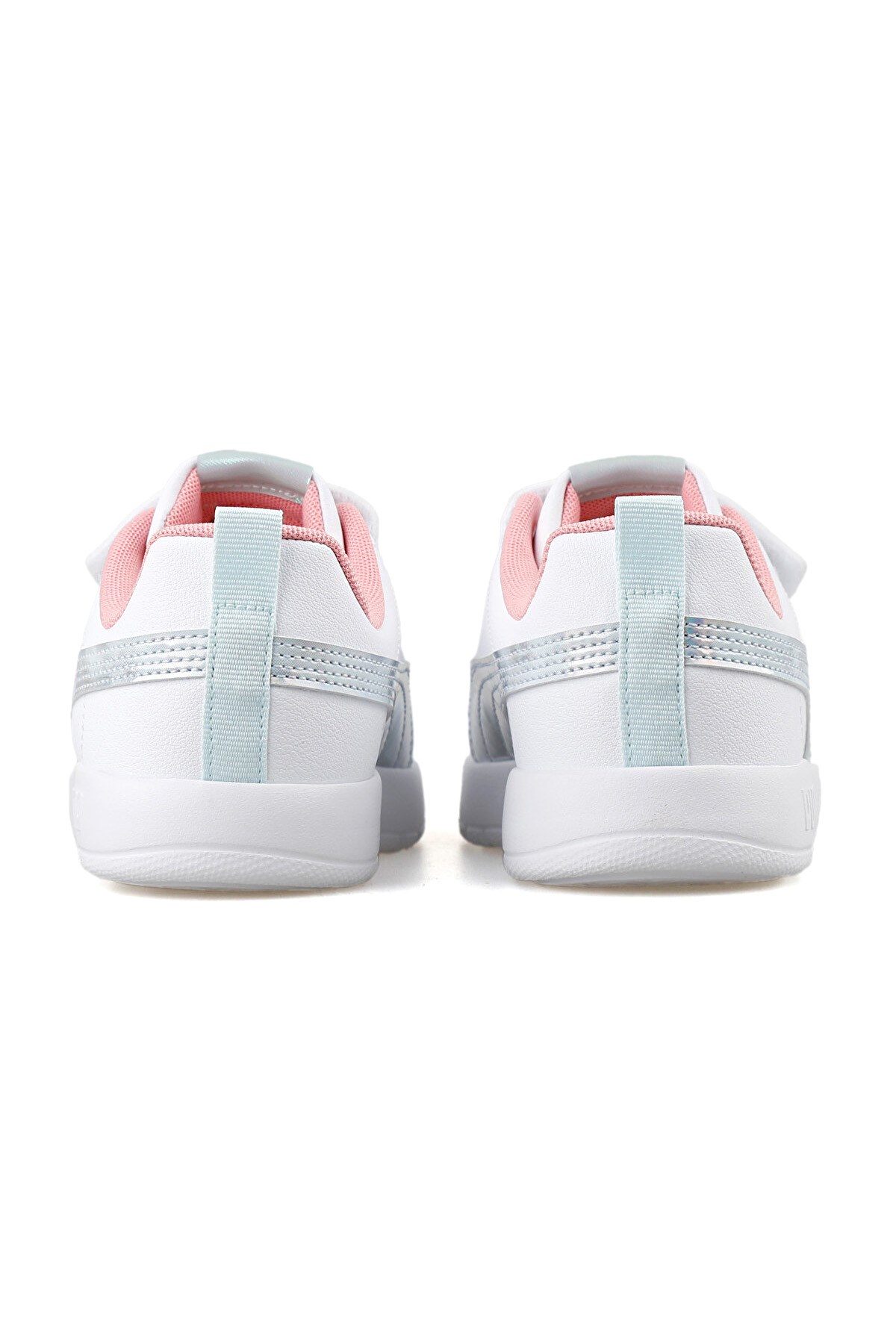 Puma Courtflexv3 Space Belle V Ps Çocuk Spor Ayakkabı 40434501 Beyaz