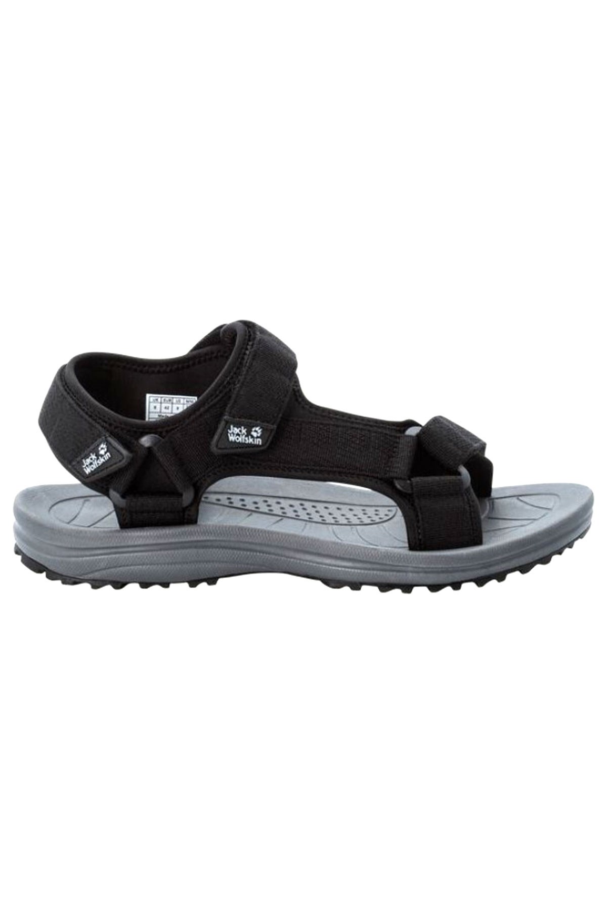 Jack Wolfskin Wave Breaker Erkek Sandalet 4052011-6000 Siyah