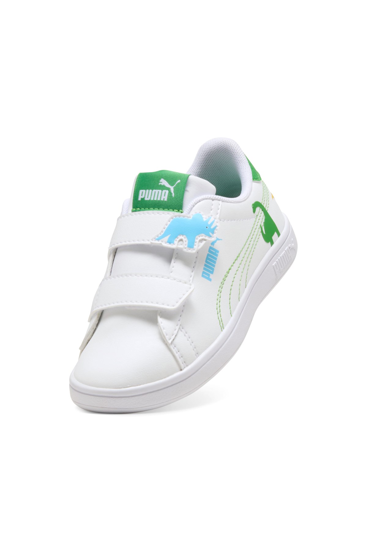 Puma Smash 3.0 Dino Çocuk Spor Ayakkabı 40563601 Beyaz