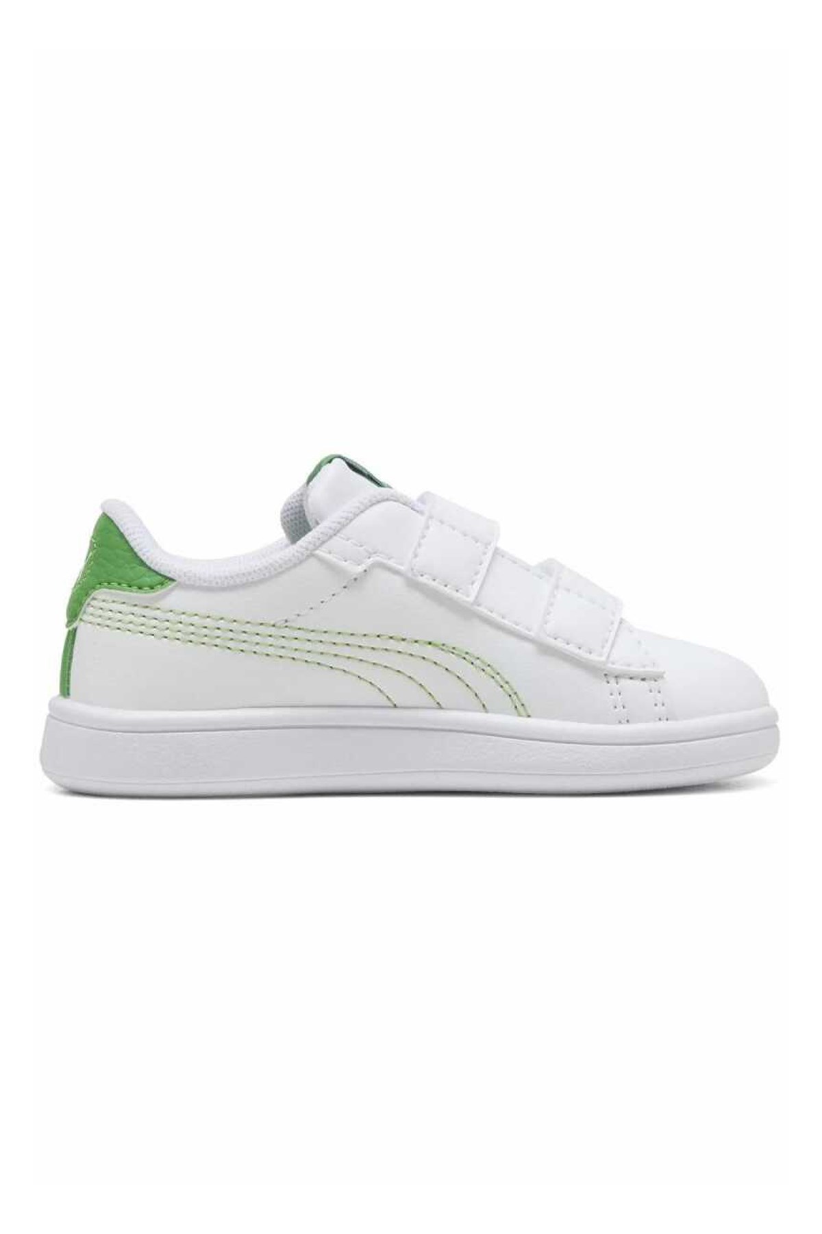Puma Smash 3.0 Dino V Inf Çocuk Spor Ayakkabı 40563701 Beyaz