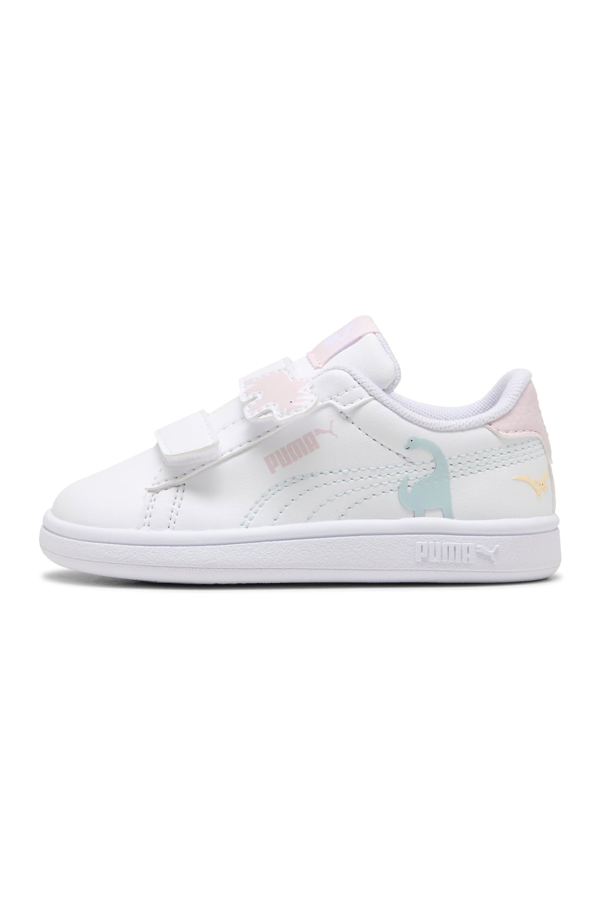 Puma Smash 3.0 Dino Çocuk Spor Ayakkabı 40563703 Beyaz