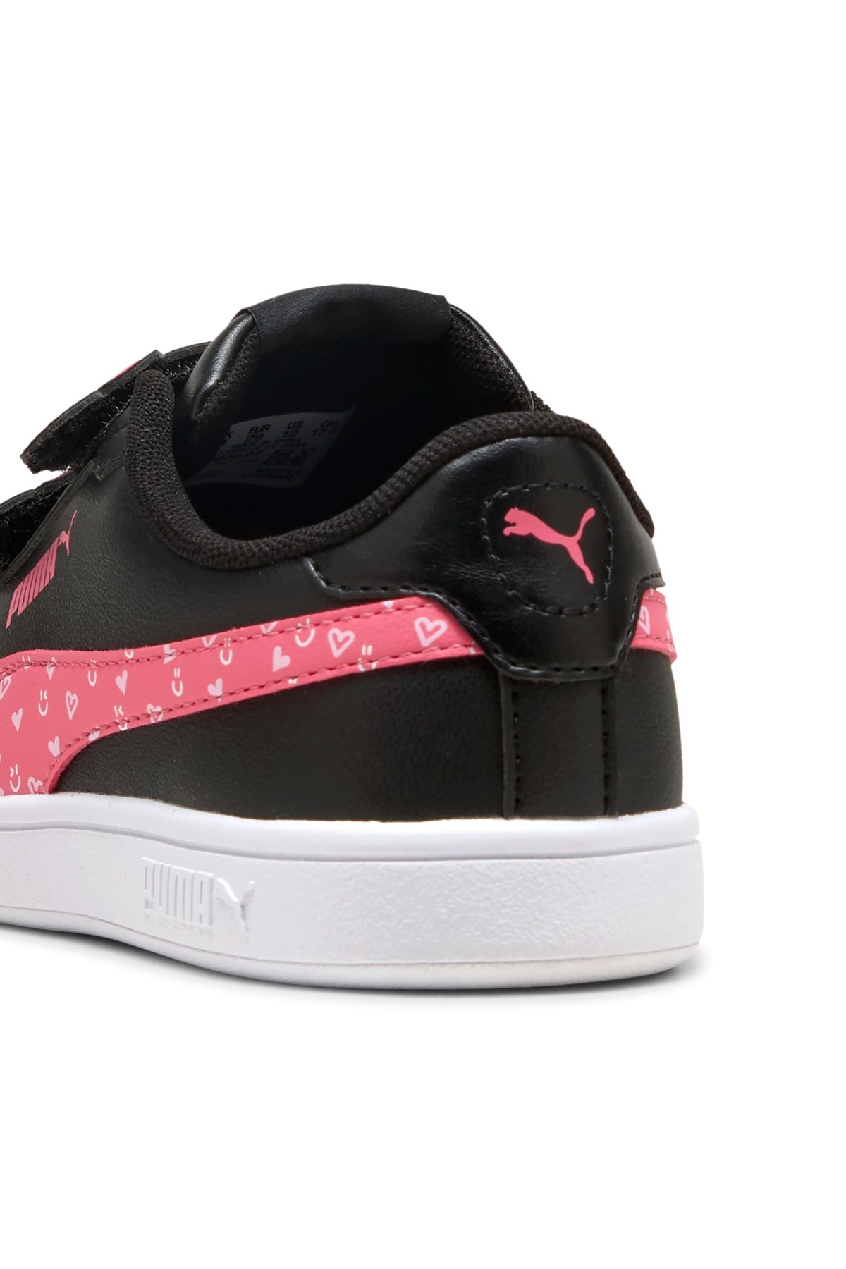 Puma Smash 3.0 Hearty Çocuk Spor Ayakkabı 40563802 Siyah