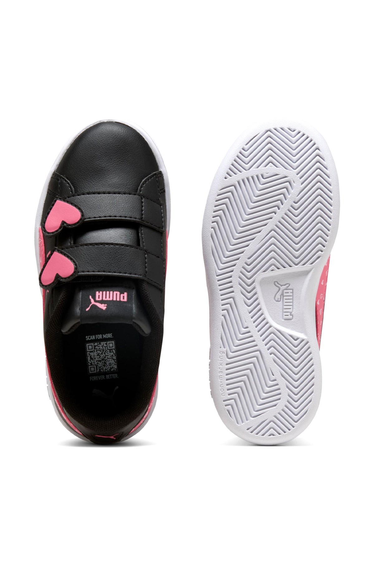 Puma Smash 3.0 Hearty Çocuk Spor Ayakkabı 40563802 Siyah