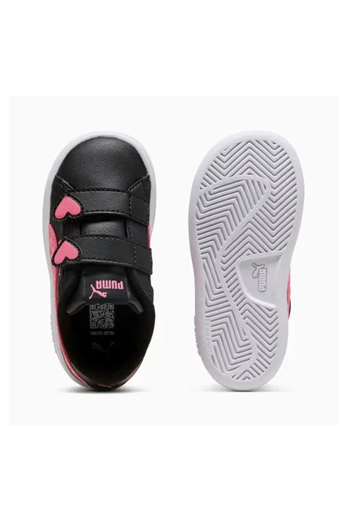 Puma Smash 3.0 Hearty V Çocuk Spor Ayakkabı 40563902 Siyah