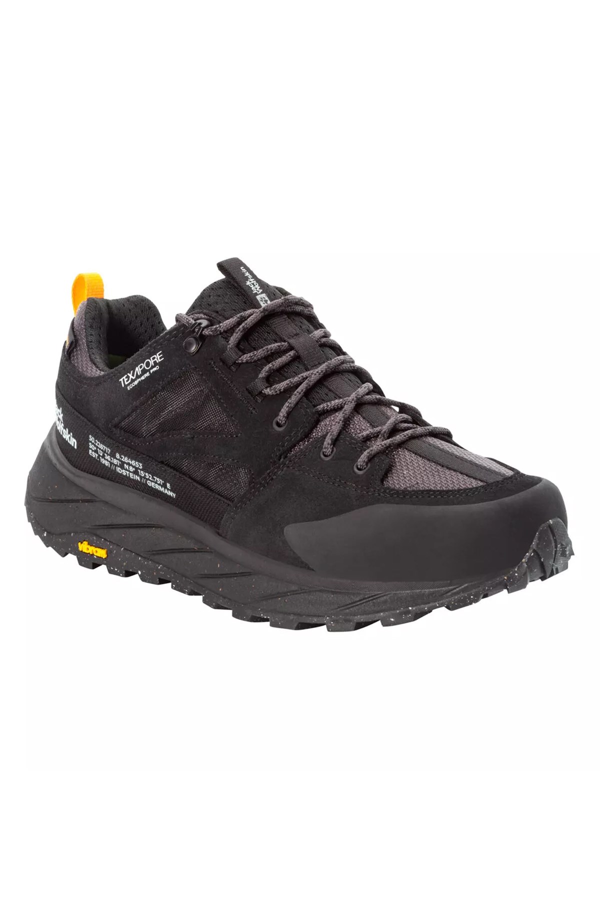 Jack Wolfskin Terraquest Erkek Outdoor Ayakkabı 4056401-6000 Siyah