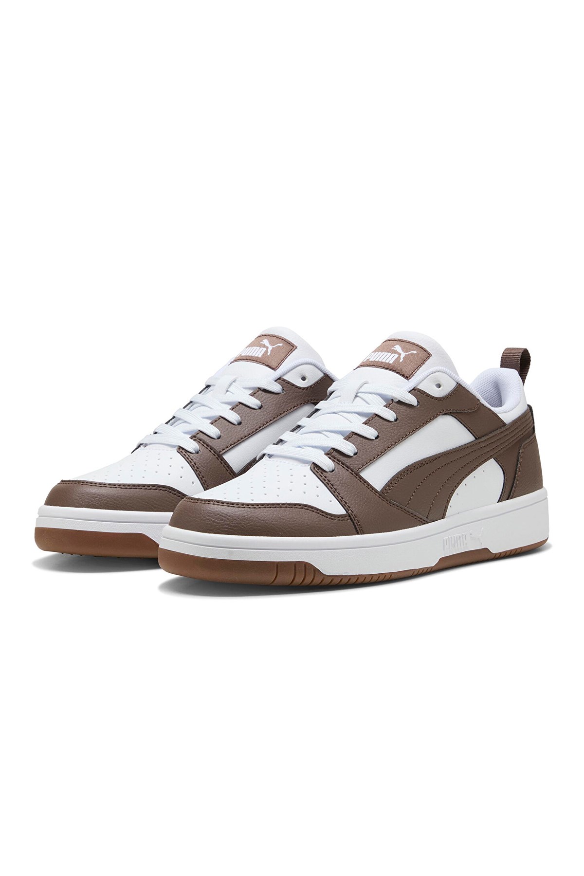 Puma Rebound v6 Low Unisex Spor Ayakkabı 40638859 Beyaz