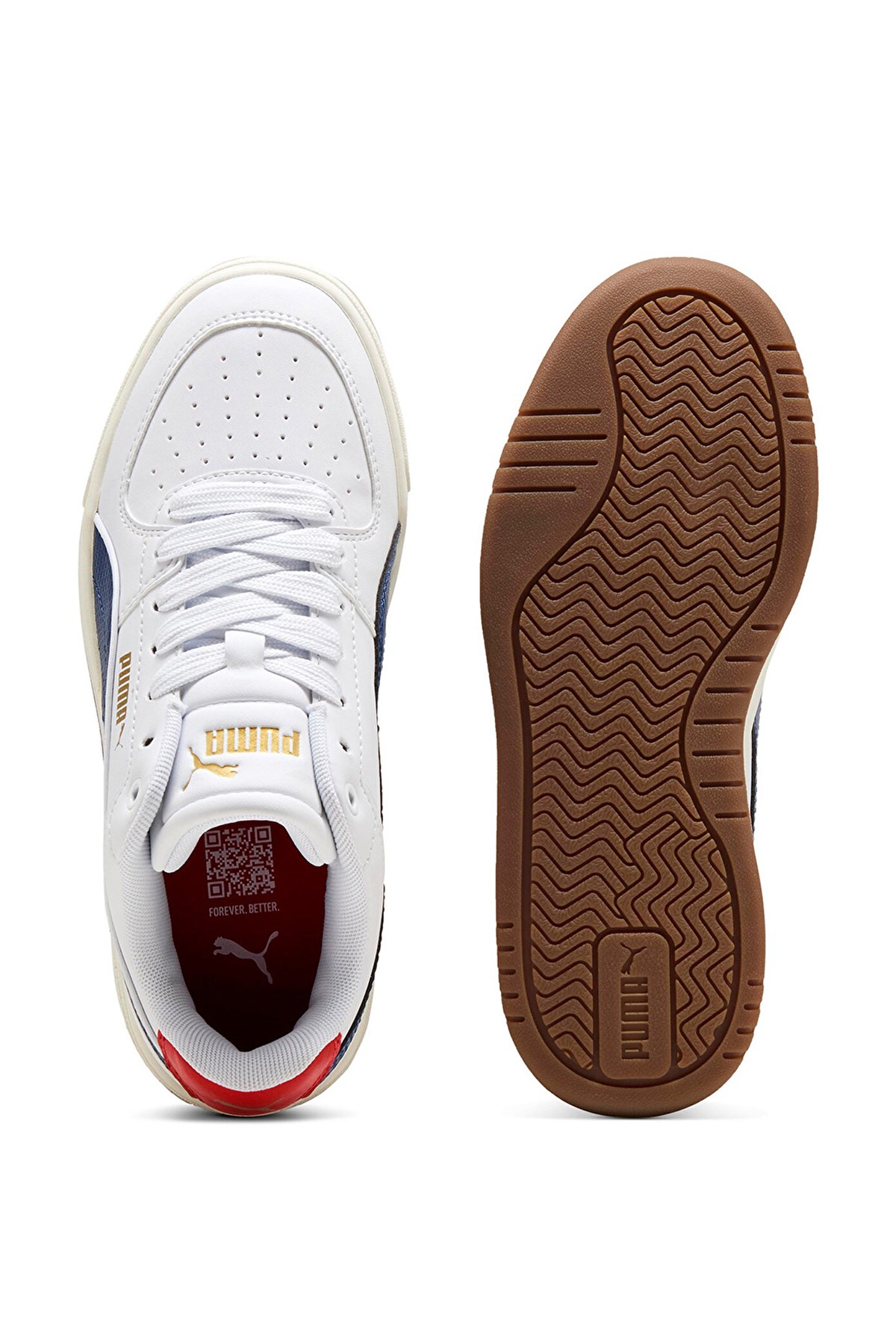 Puma Caven III Çocuk Spor Ayakkabı 40689601 Beyaz