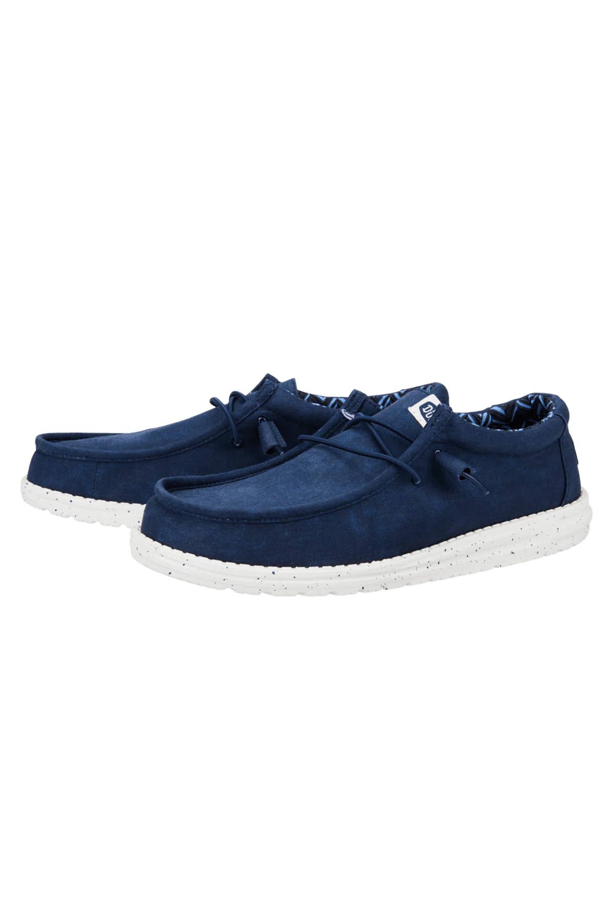 Hey Dude Wally Stretch Canvas Erkek Terlik 40700-410 Lacivert