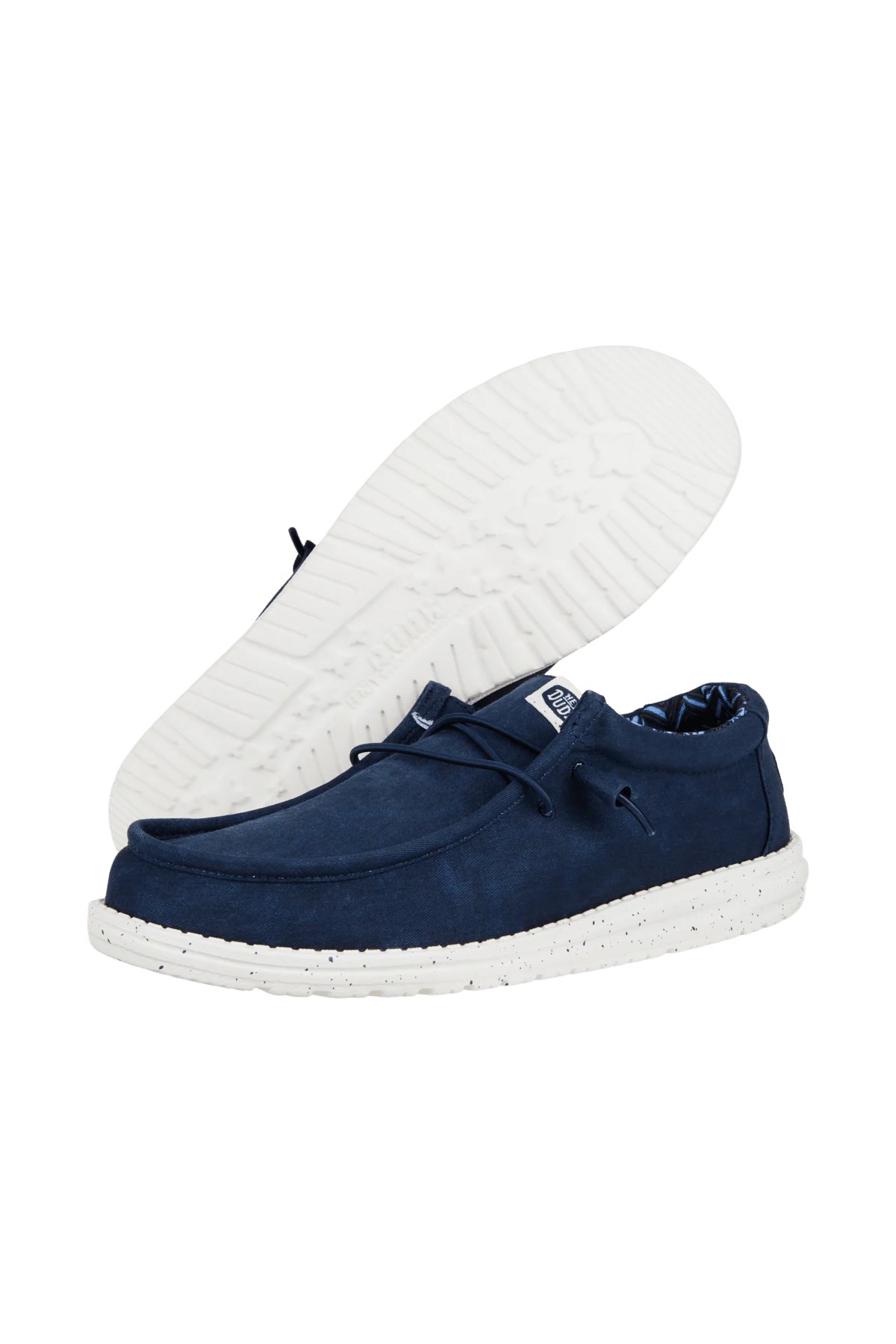 Hey Dude Wally Stretch Canvas Erkek Terlik 40700-410 Lacivert