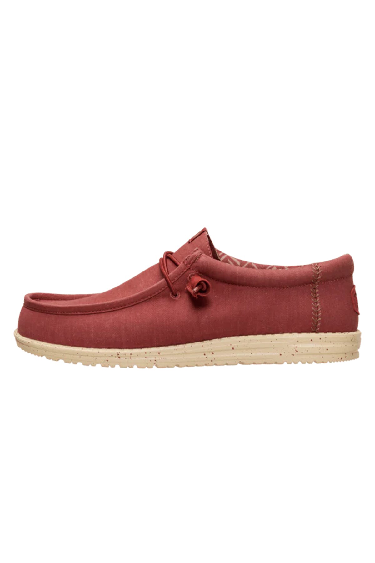 Hey Dude Wally Stretch Canvas Erkek Ayakkabı 40700-7BH Kırmızı