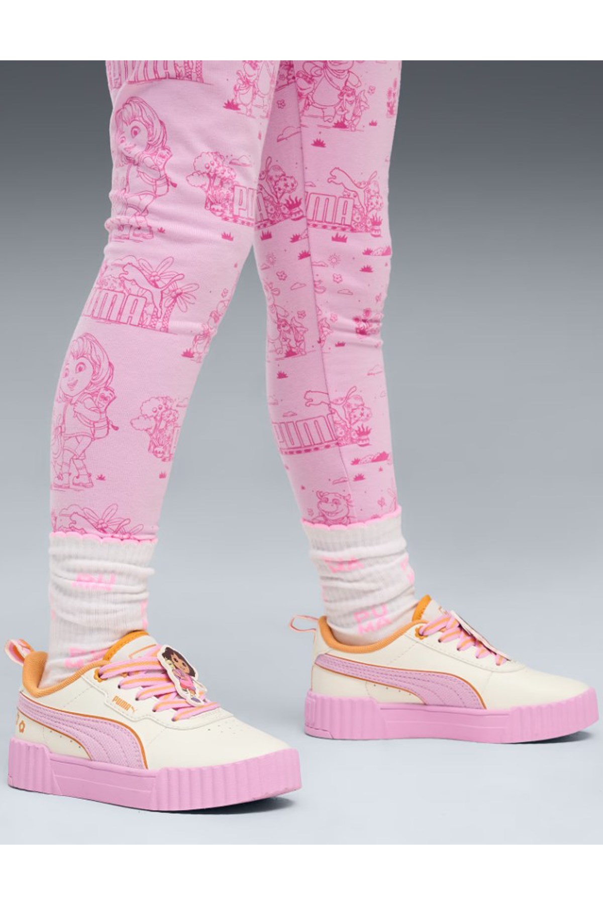 Puma Carina 3.0 Dora Çocuk Spor Ayakkabı 40776901 Beyaz
