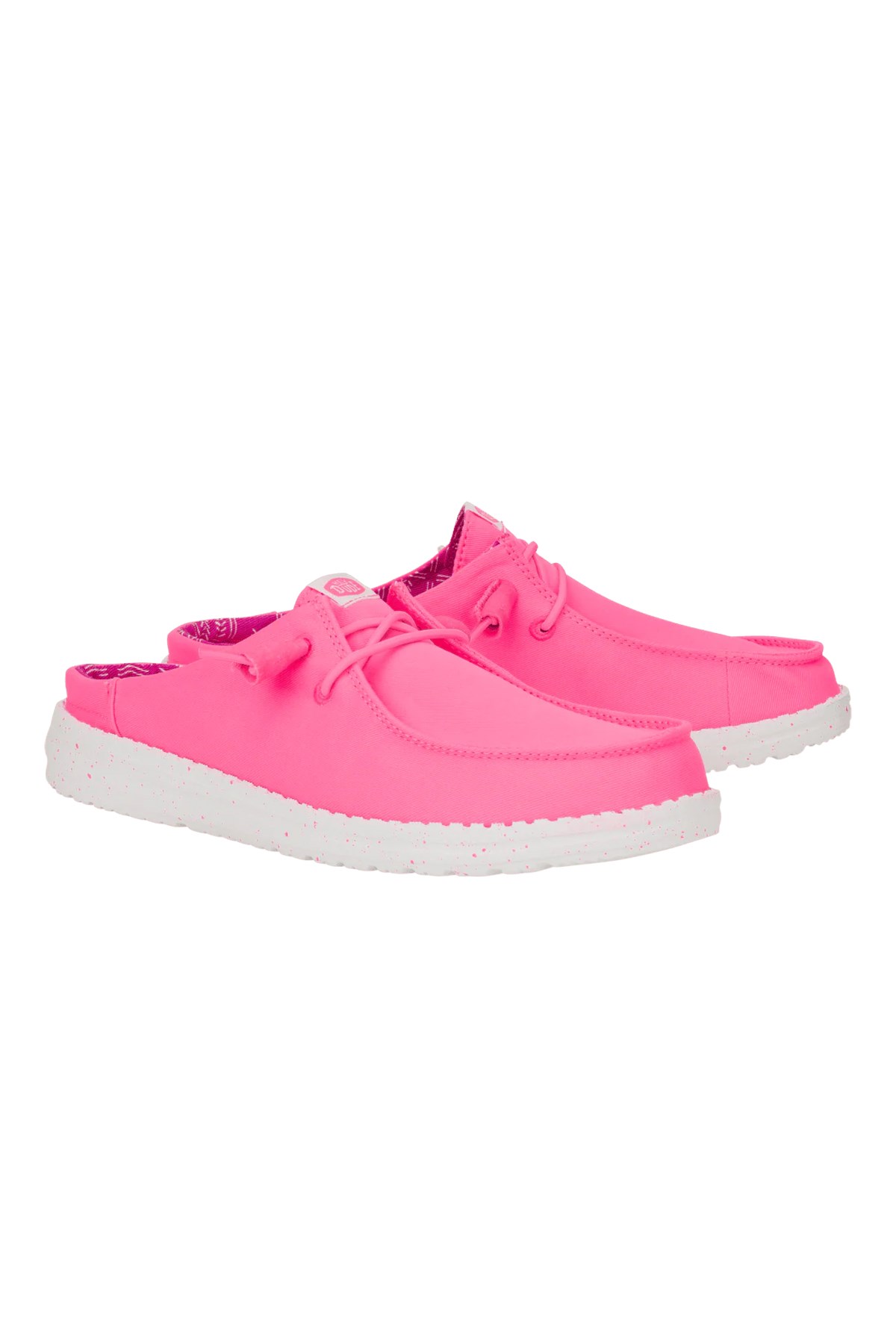 Hey Dude Wendy Slip Stretch Canvas Kadın Terlik 41269-7AY Pembe