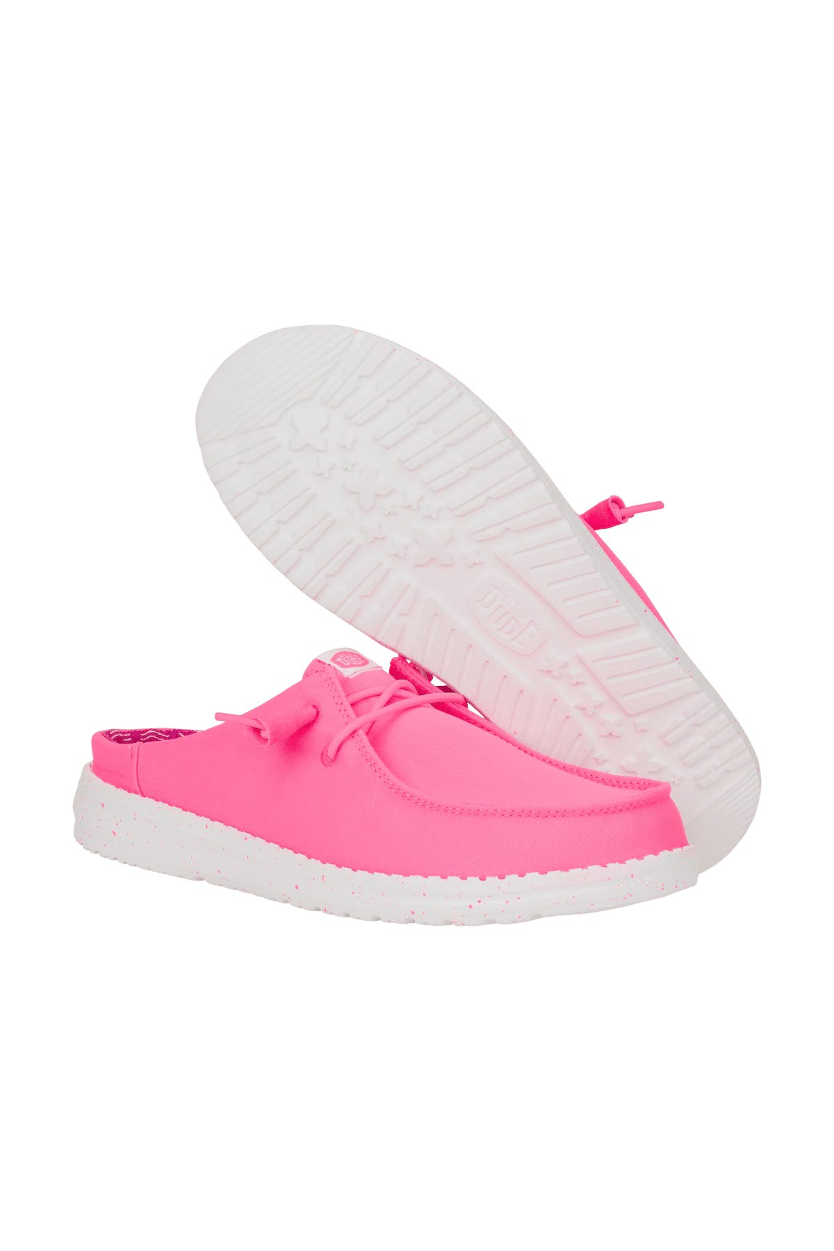 Hey Dude Wendy Slip Stretch Canvas Kadın Terlik 41269-7AY Pembe