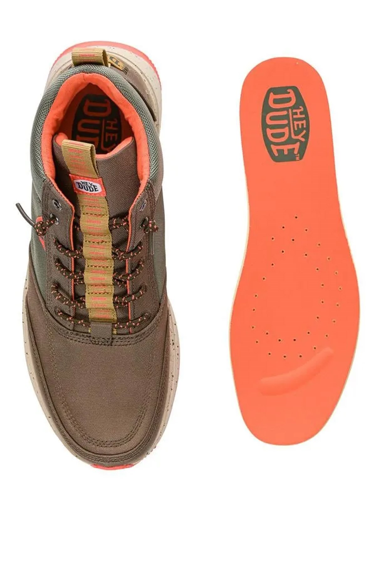 Hey Dude Tahoe Nylon Erkek Bot 42058-3WK Haki